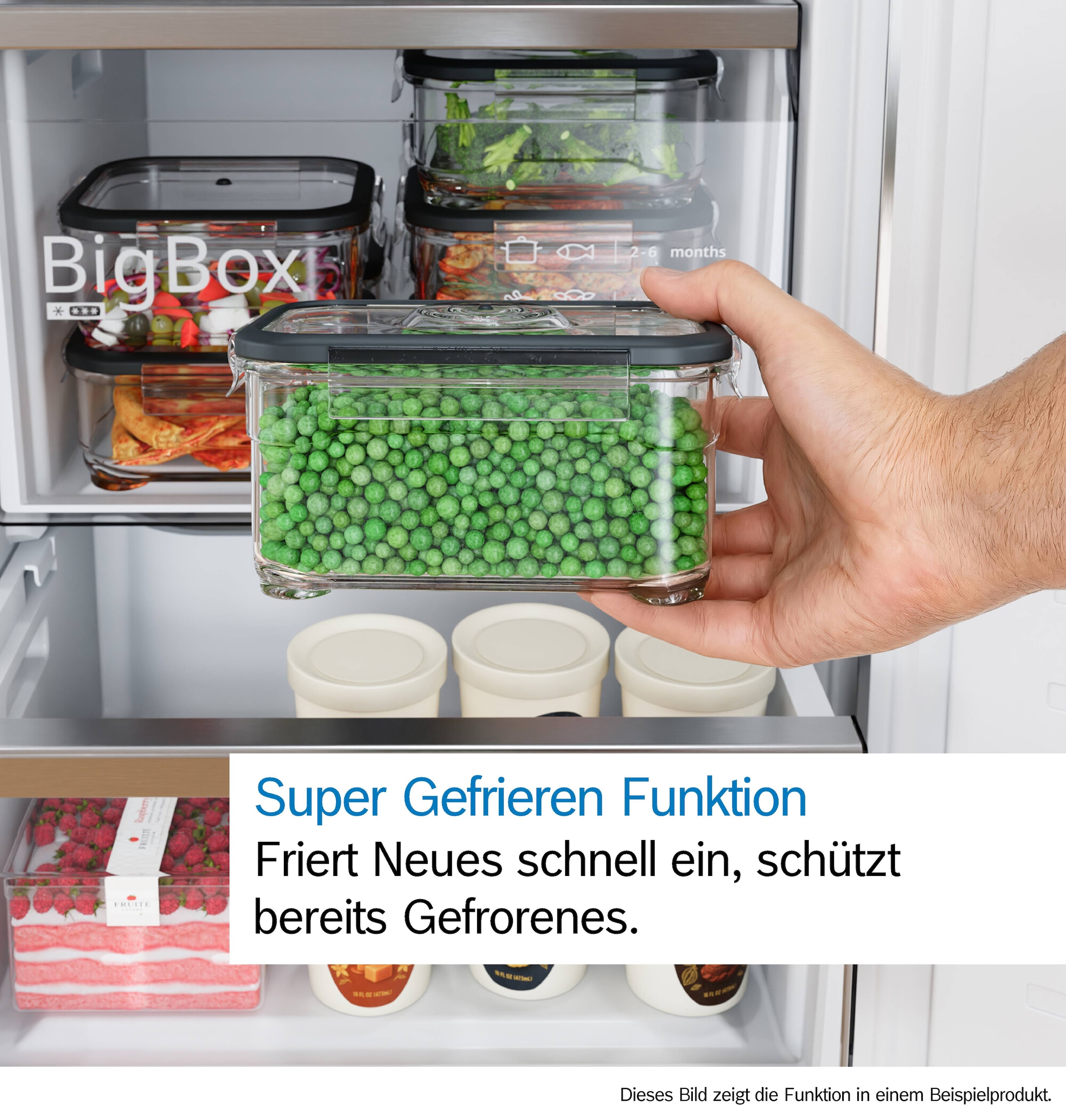 BOSCH Gefrierschrank Serie 4 »GSN36VCCG« 186,2 cm hoch 59,5 cm breit Nie wieder abtauen mit leisem No Frost Gefrierschrank.