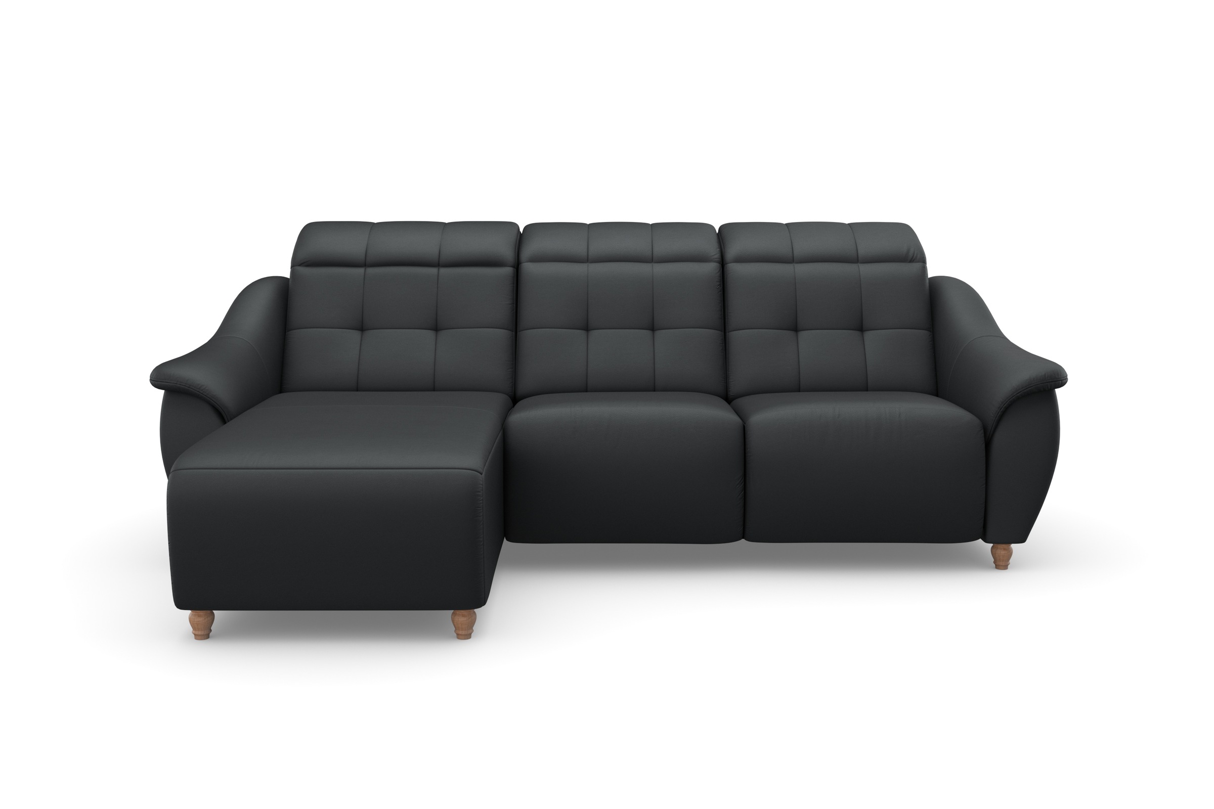 Home affaire Ecksofa »Boston L-Form«, (2 St.), Kopfteilverstellung an jeder Sitzfläche, wahlweise Relaxfunktion