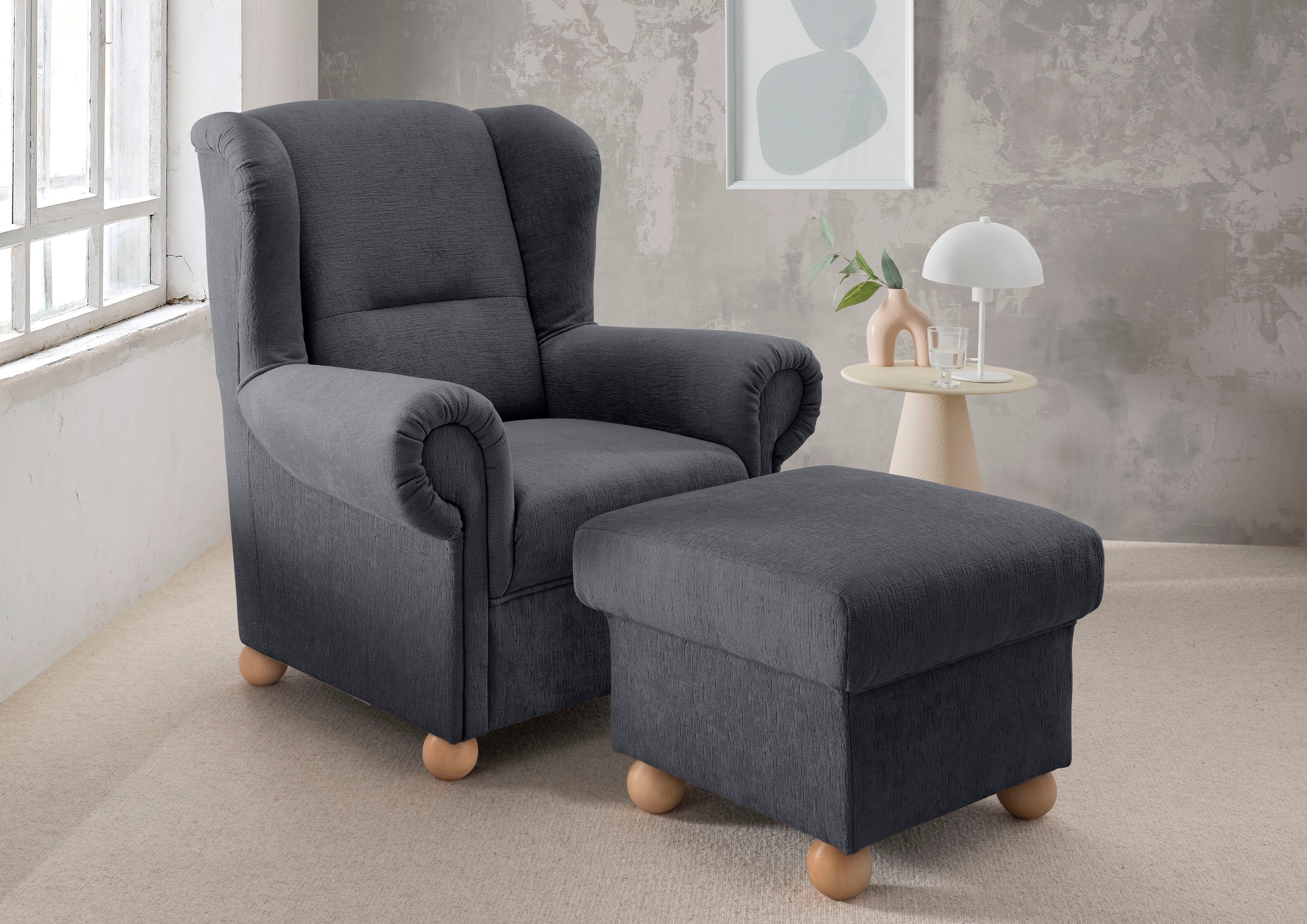 Home affaire Polstergarnitur »Torello« 2 tlg. tlg. günstig online kaufen