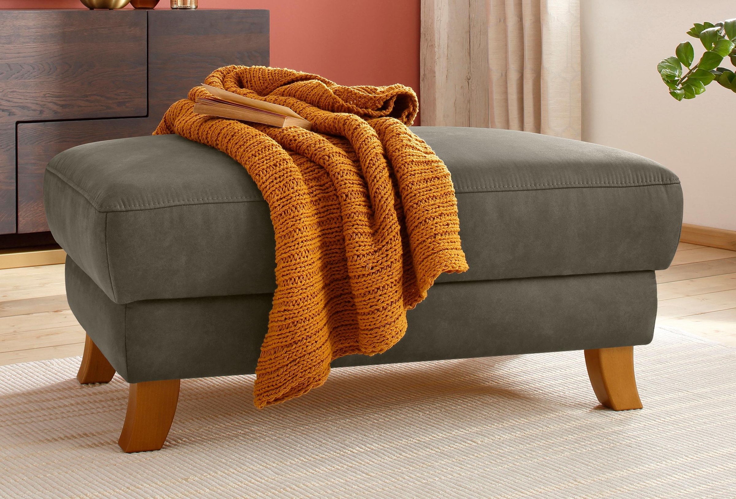 Home affaire Hocker »Trondheim«, mit Stauraum und Federkern