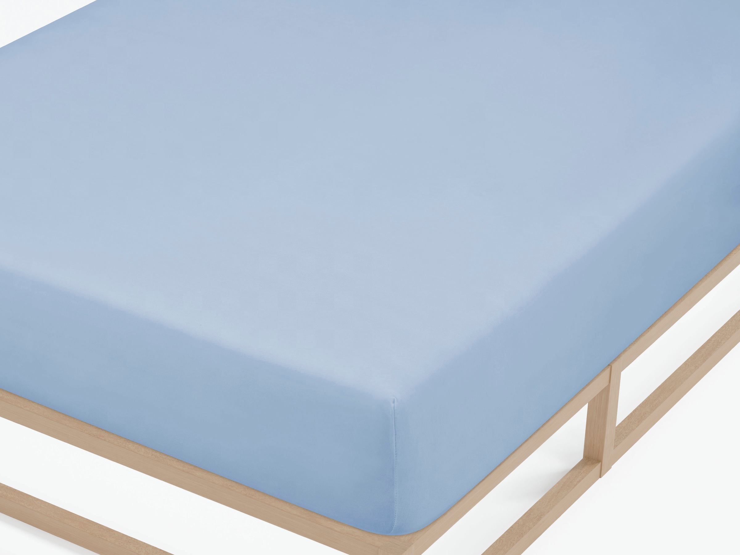 Biberna Spannbettlaken »Marc in Gr. 90x200, 140x200 oder 180x200 cm«, (1 St.), aus Baumwolle, für Matratzen bis 22 cm Höhe, Bettlaken, Spannbetttuch