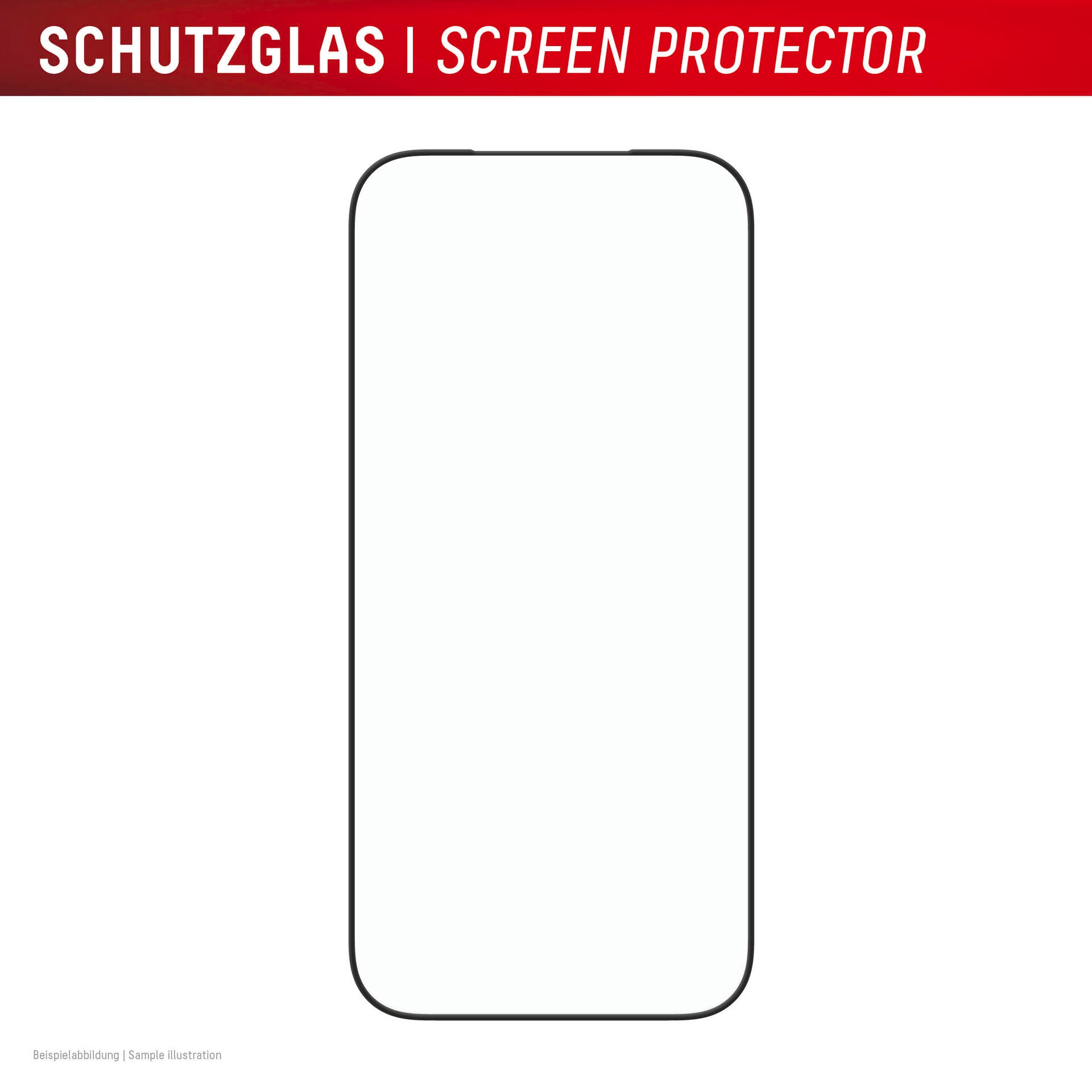 Displex Displayschutzglas »Premium Glass Screen Protector Anti-Reflex«, für Apple iPhone 17 Pro, Displayschutzfolie, Schutzfolie, Bildschirmschutz, kratz- & stoßfest