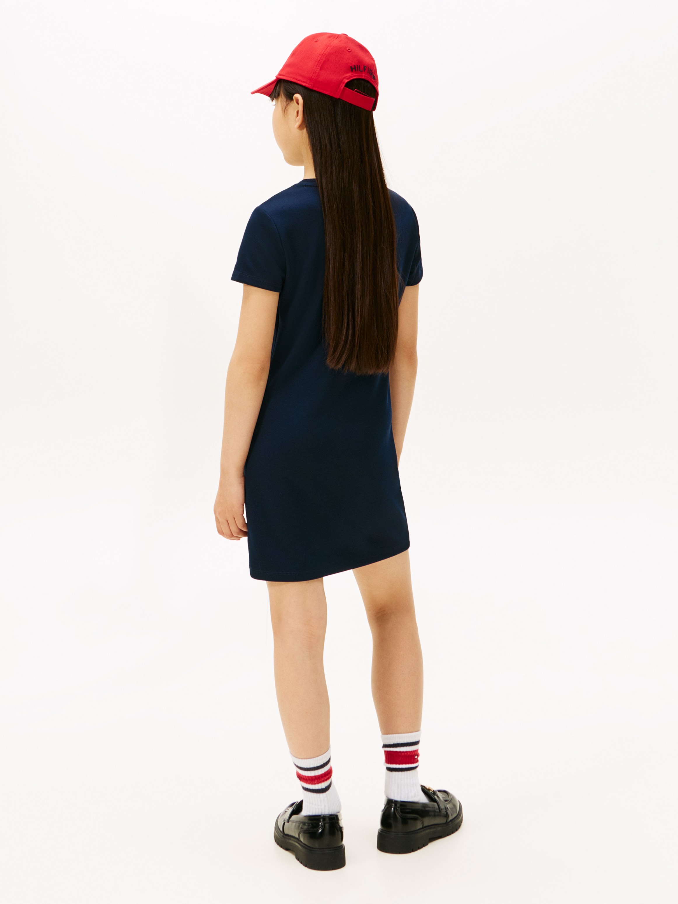 Tommy Hilfiger Shirtkleid »STRAIGHT PUNTO DRESS S/S«, Kinder bis 16 Jahre