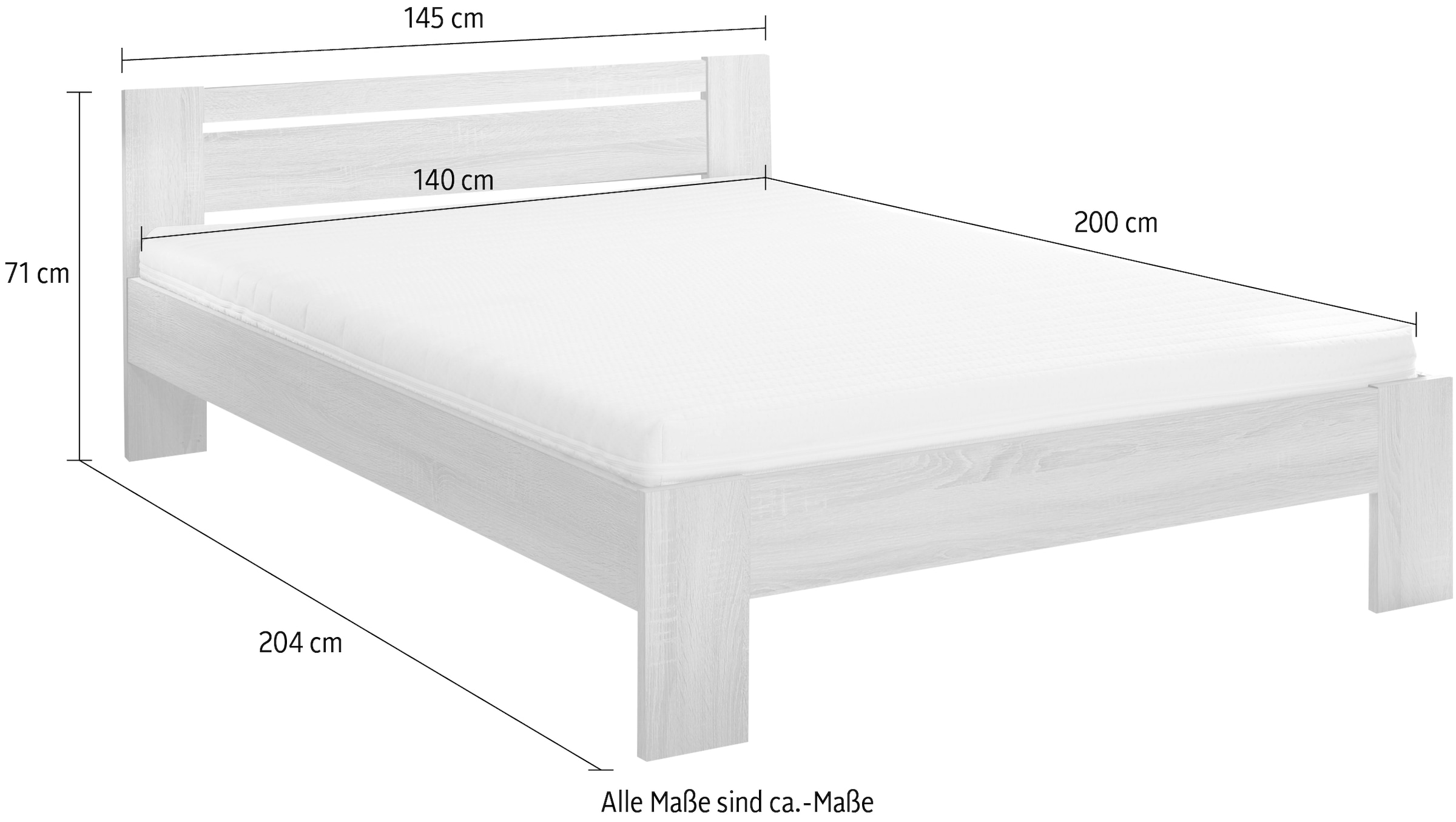 Schlafkontor Futonbett »Cannes«