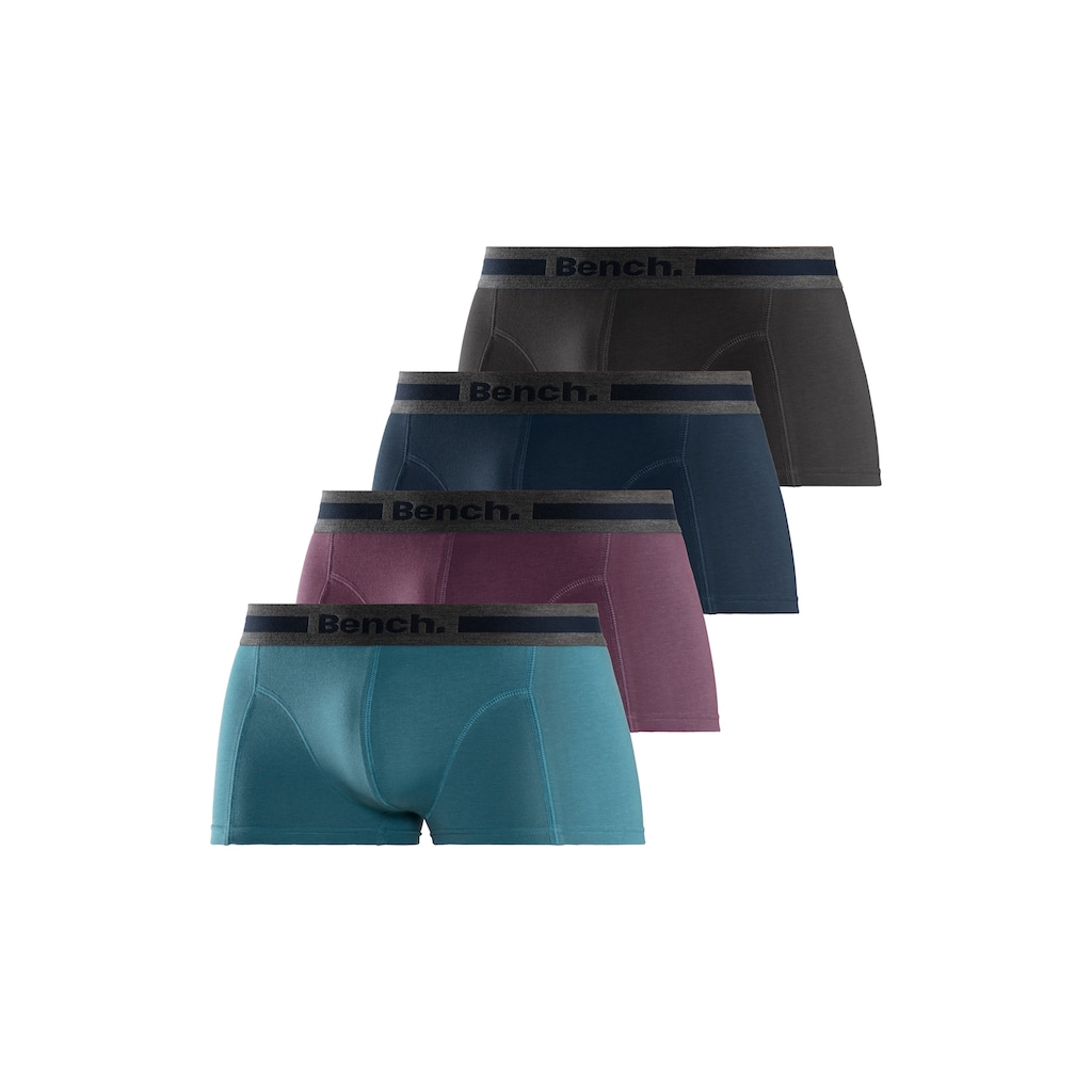 Bench. Boxershorts, (Packung, 4 St.)