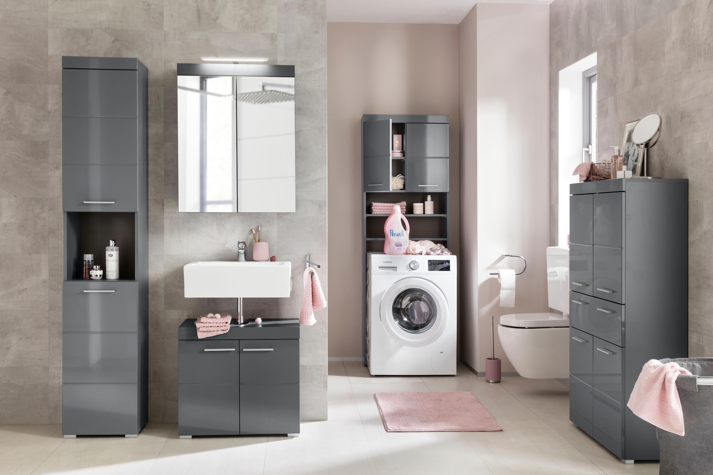 INOSIGN Waschmaschinenumbauschrank »Avena«, Höhe 187 cm, Nische für  Waschmaschinen 60 cm Breite online kaufen