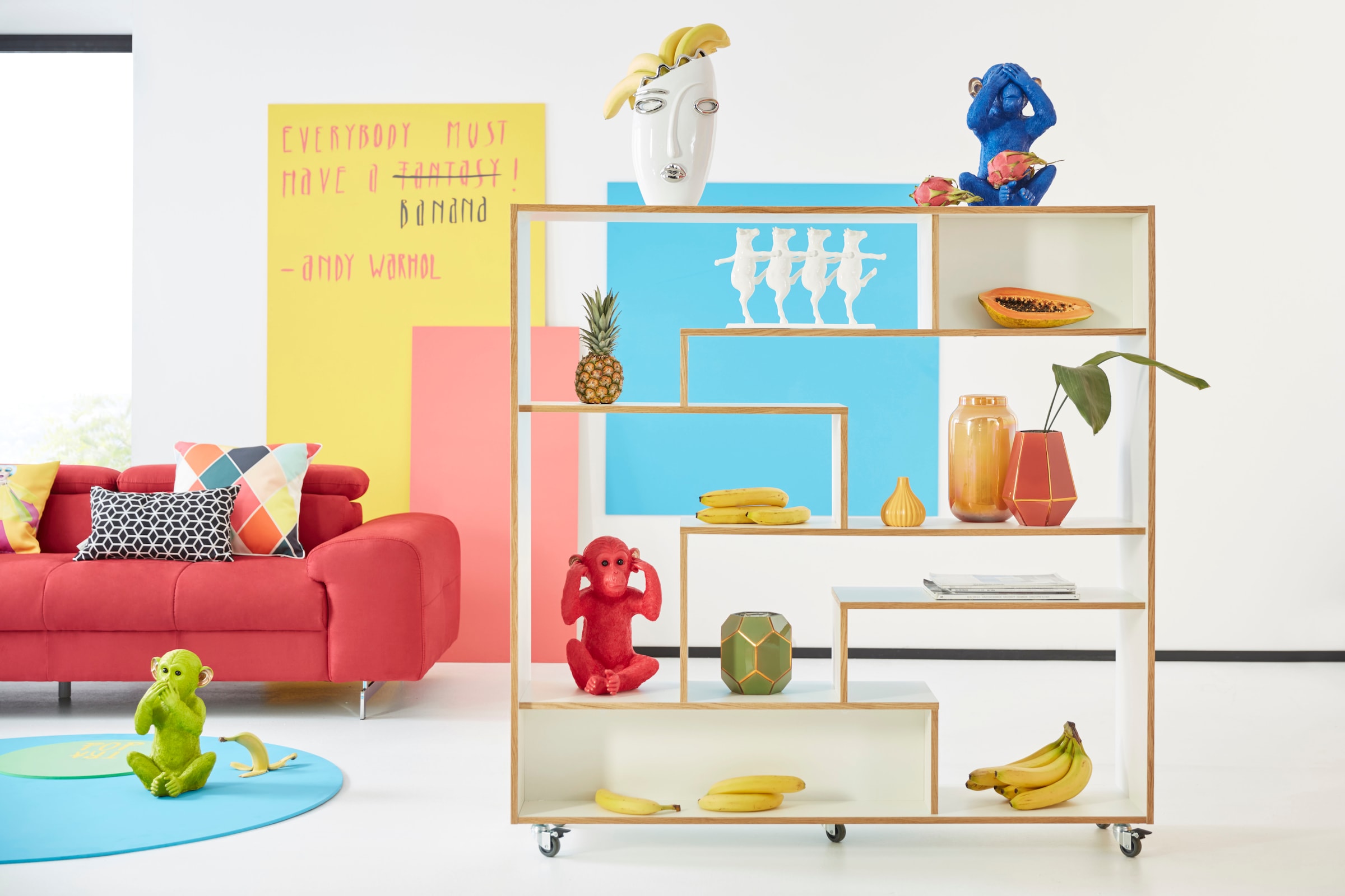 COTTA 3-Sitzer »Chef« Big-Sofa mit Kopfteilverstellung, edle Metallkufen