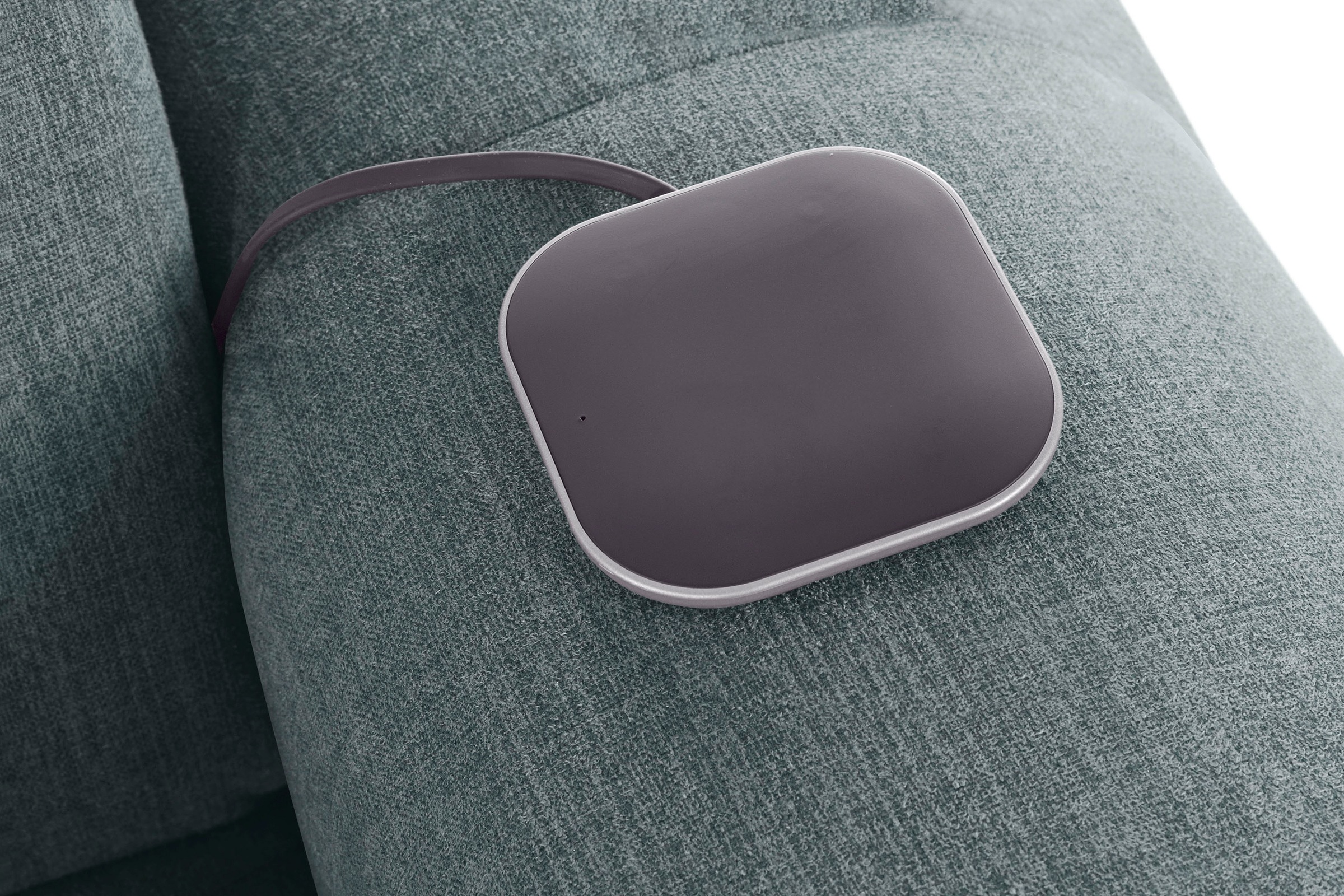 COTTA Ecksofa »Mia L-Form mit 3 Zierkissen«, wahlweise mit Bettfunktion, Bettkasten, Beleuchtung & Wireless-Charger