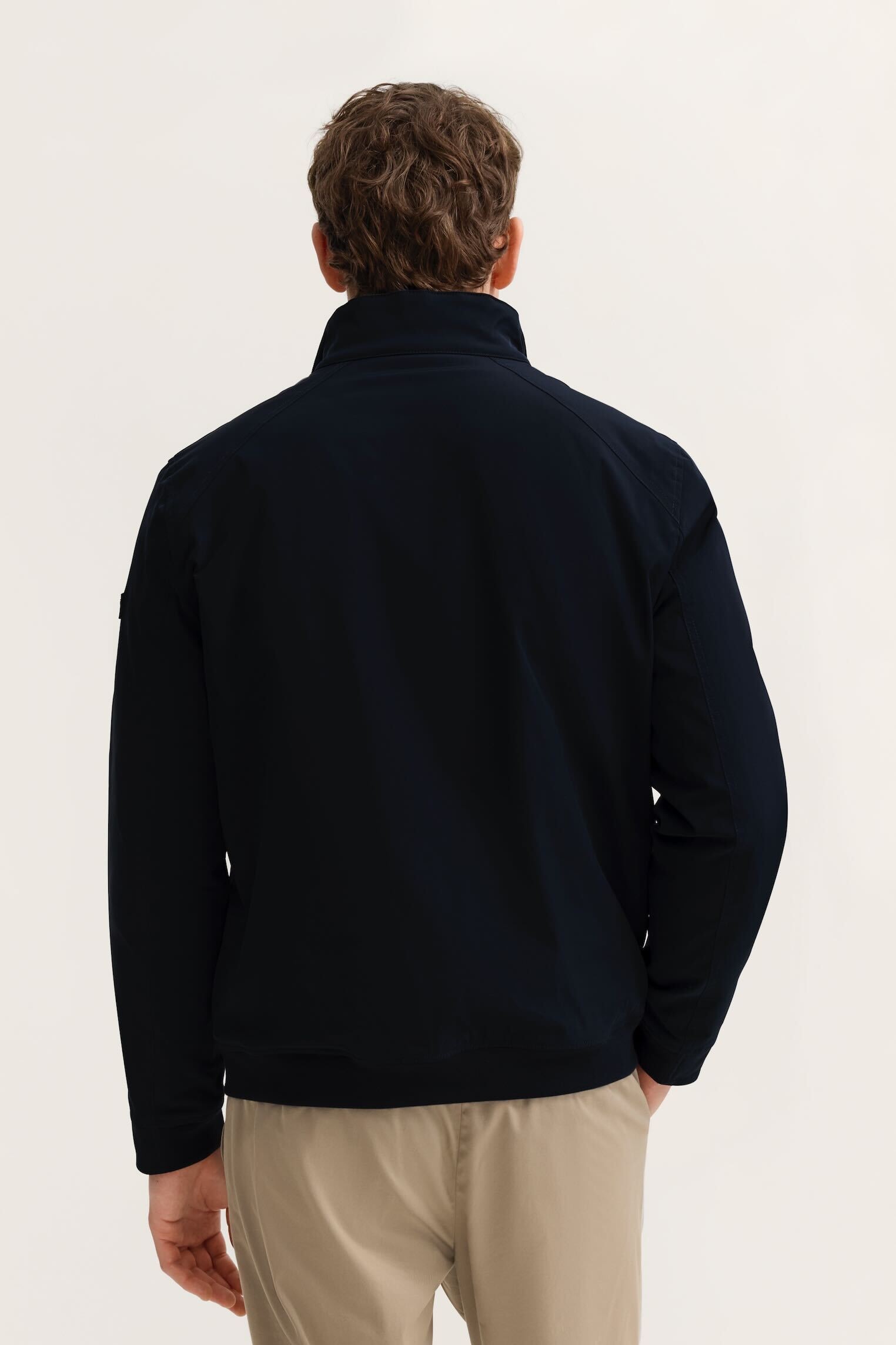 bugatti Blouson »Regular Fit« wasserabweisend mit Cord-Details