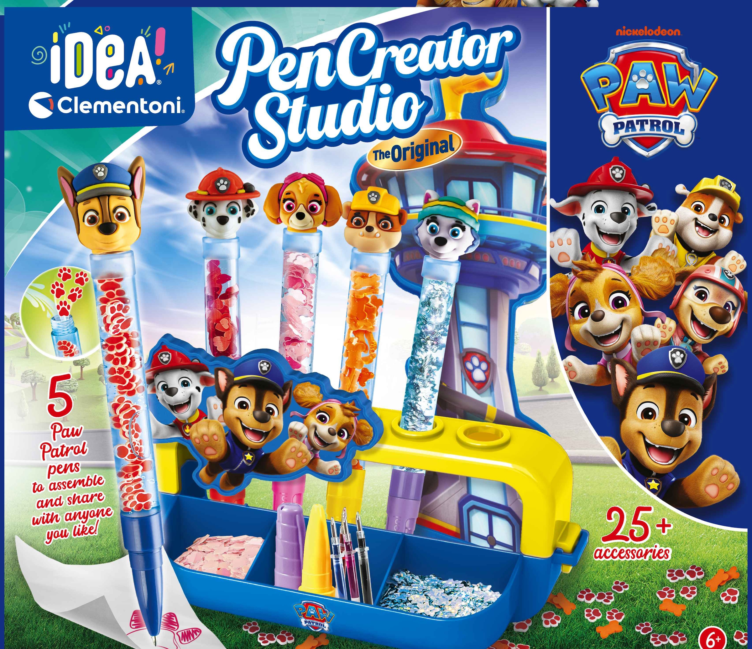 Clementoni® Kreativset »Idea, Mein Stift-Atelier - Paw Patrol«