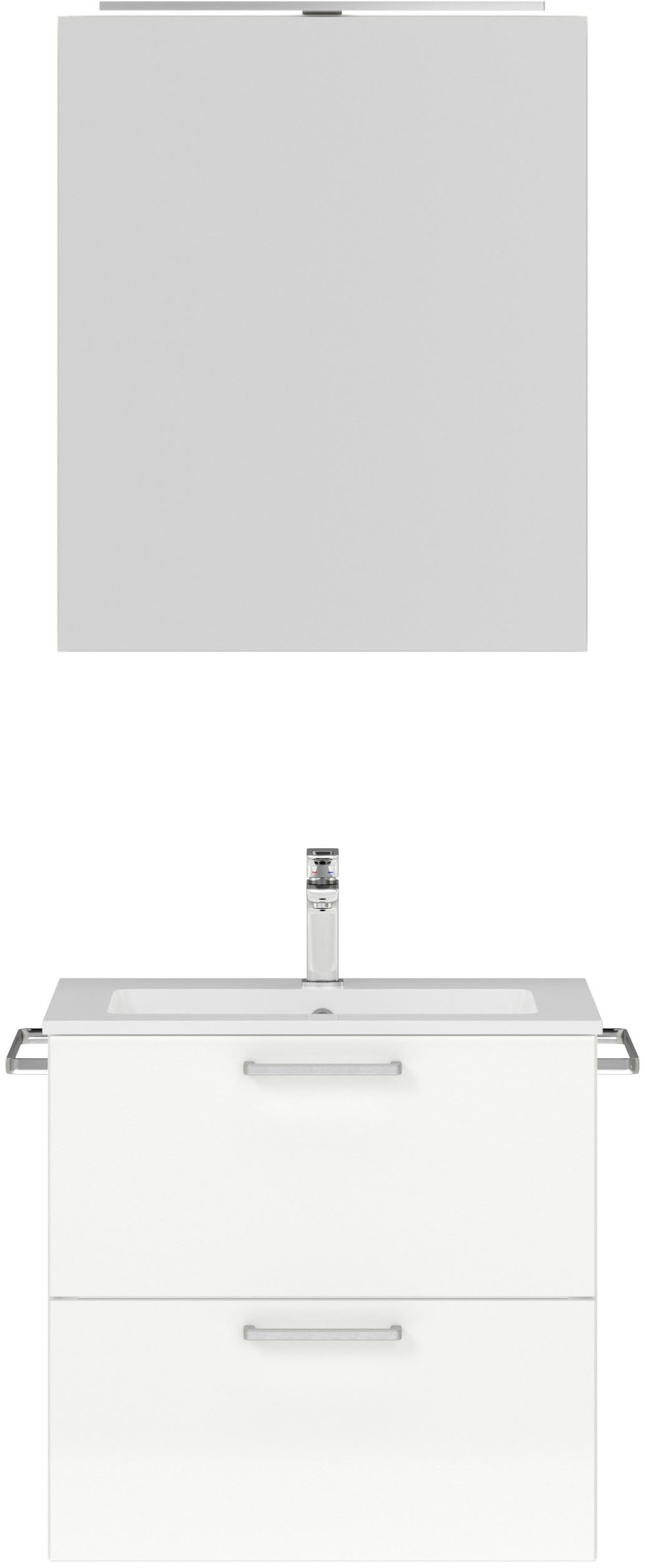 nobilia® Badmöbel-Set »Tolvina« vormontiert, mit Soft-Close, 2 Stk. tlg. günstig online kaufen