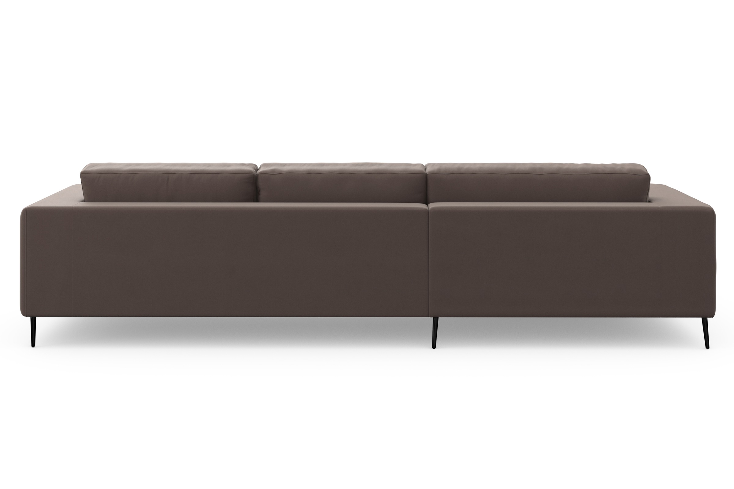 DOMO collection Ecksofa »Modica, zeitlos und elegant, L-Form«, moderne Optik mit extrabreiter Recamiere, auch in Cord