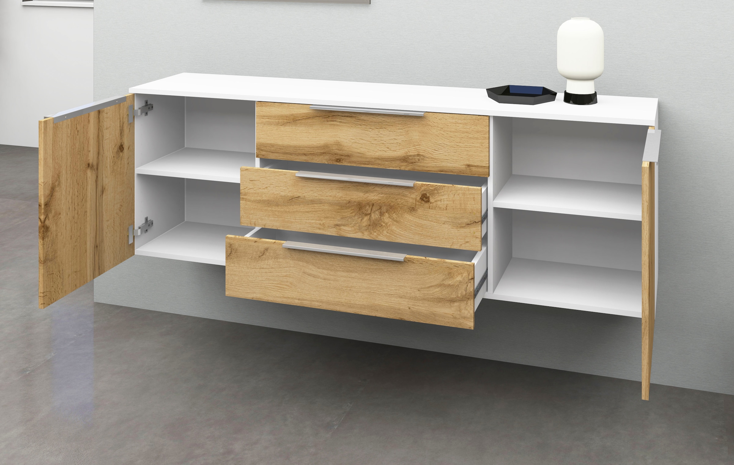 borchardt Möbel Sideboard »Oliva«, Breite 166 oder 200 cm