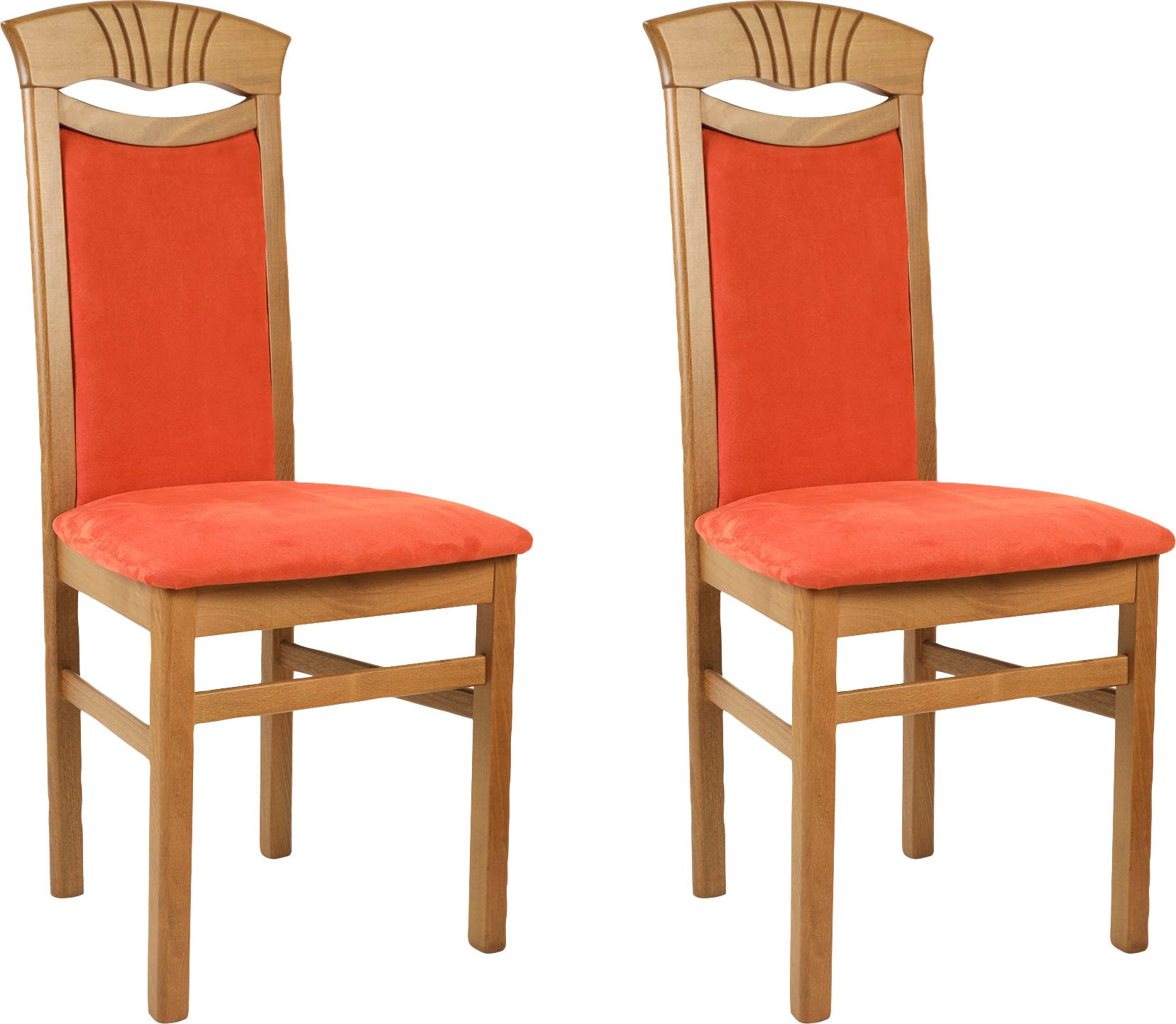 Home affaire Esszimmerstuhl »Franz«, (Set), 2 St., Microfaser, strapazierfä günstig online kaufen