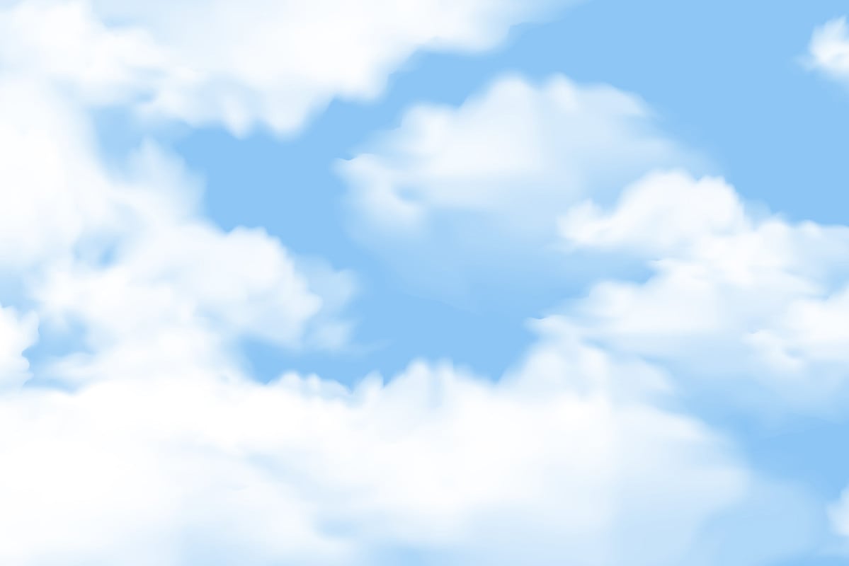 A.S. Création Vliestapete »Wolken-Tapete Blau Weiß Fototapete Kinderzimmer« günstig online kaufen