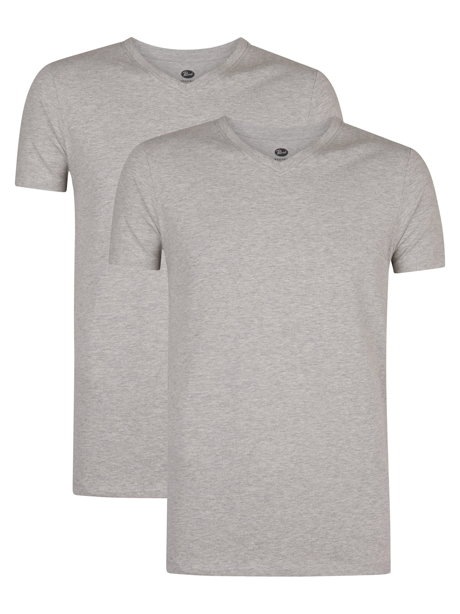 Petrol Industries T-Shirt »Men Body Fit V-Neck - 2PACK« Packung, 2er-,  Auch ideal zum Unterziehen