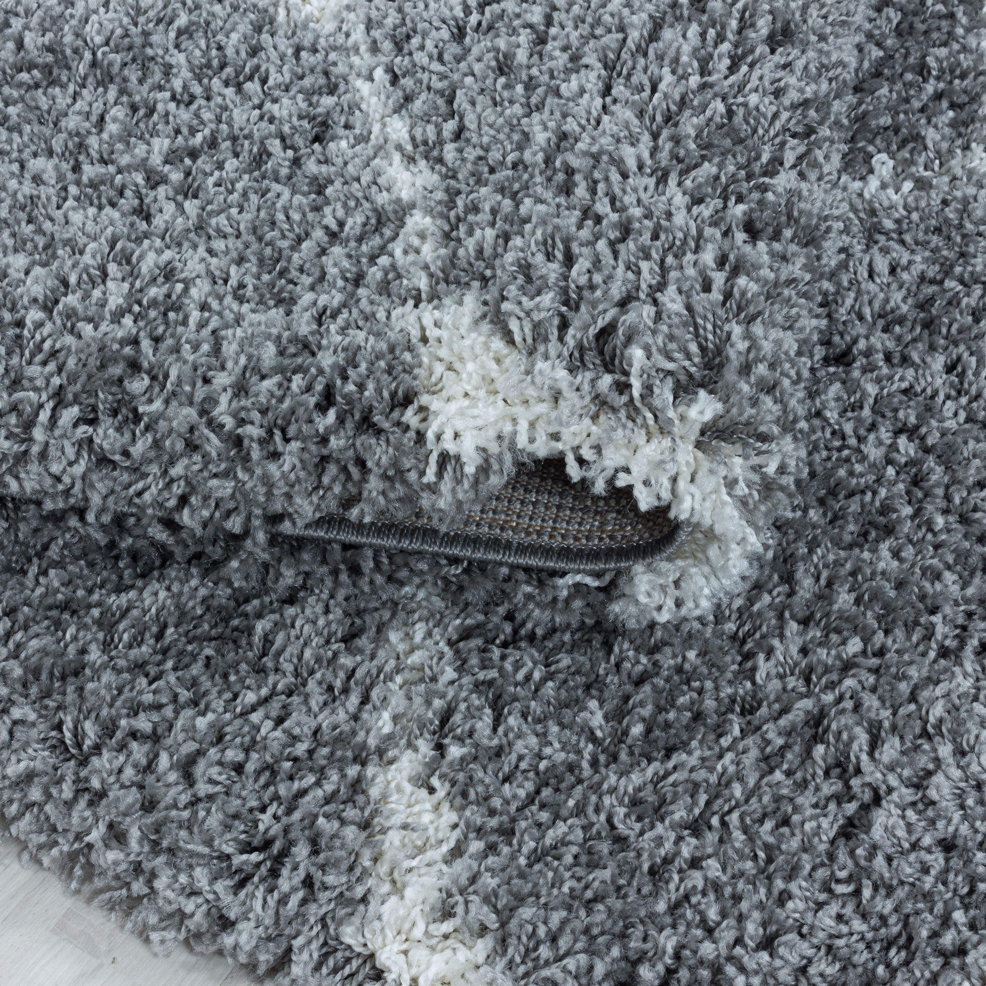 Ayyildiz Teppiche Hochflor-Teppich »SALSA 3201«, rund, 50 mm Höhe, auch rec günstig online kaufen