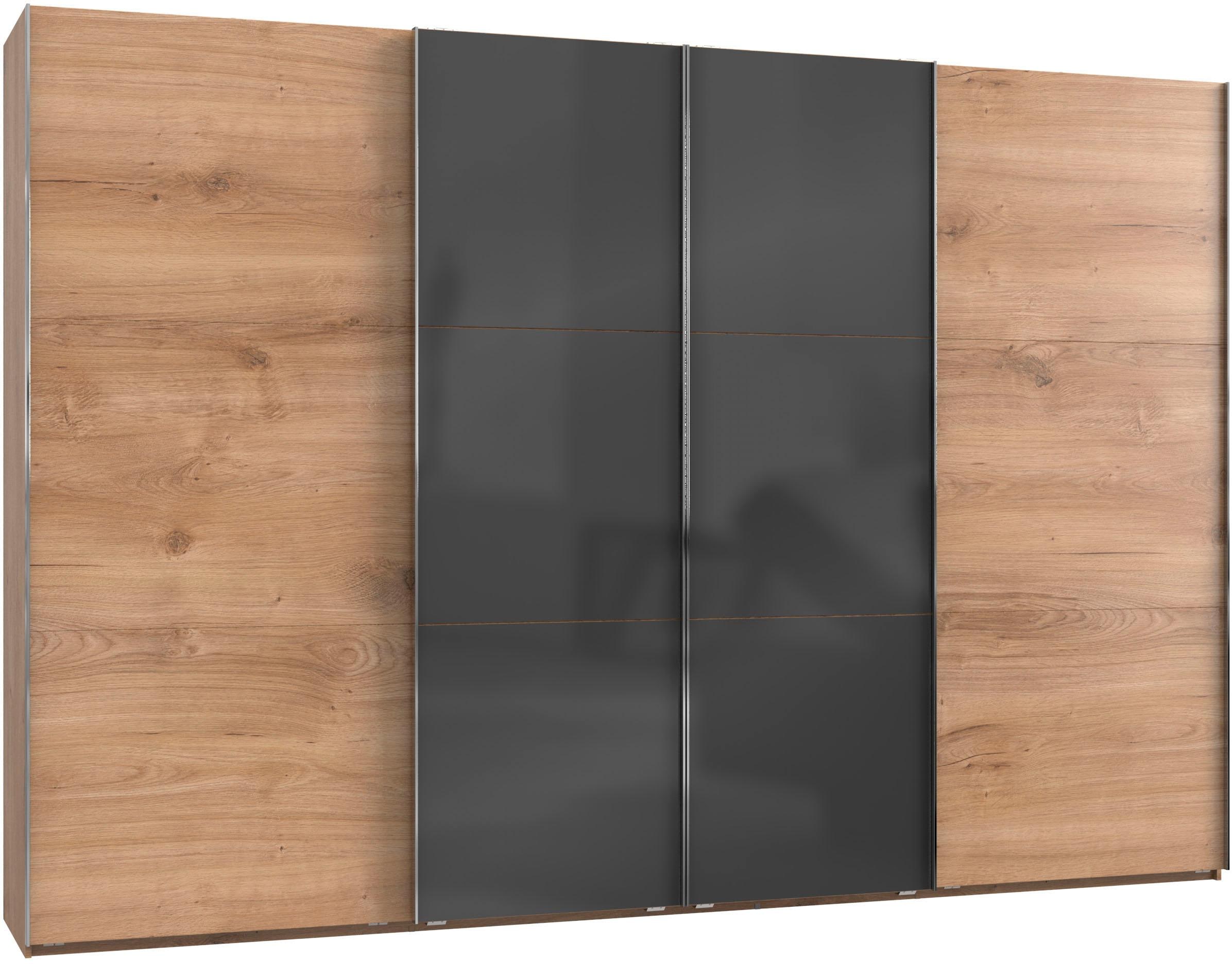 Wimex Schwebetürenschrank »Level by fresh to go«, mit Glastüren und Synchronöffnung