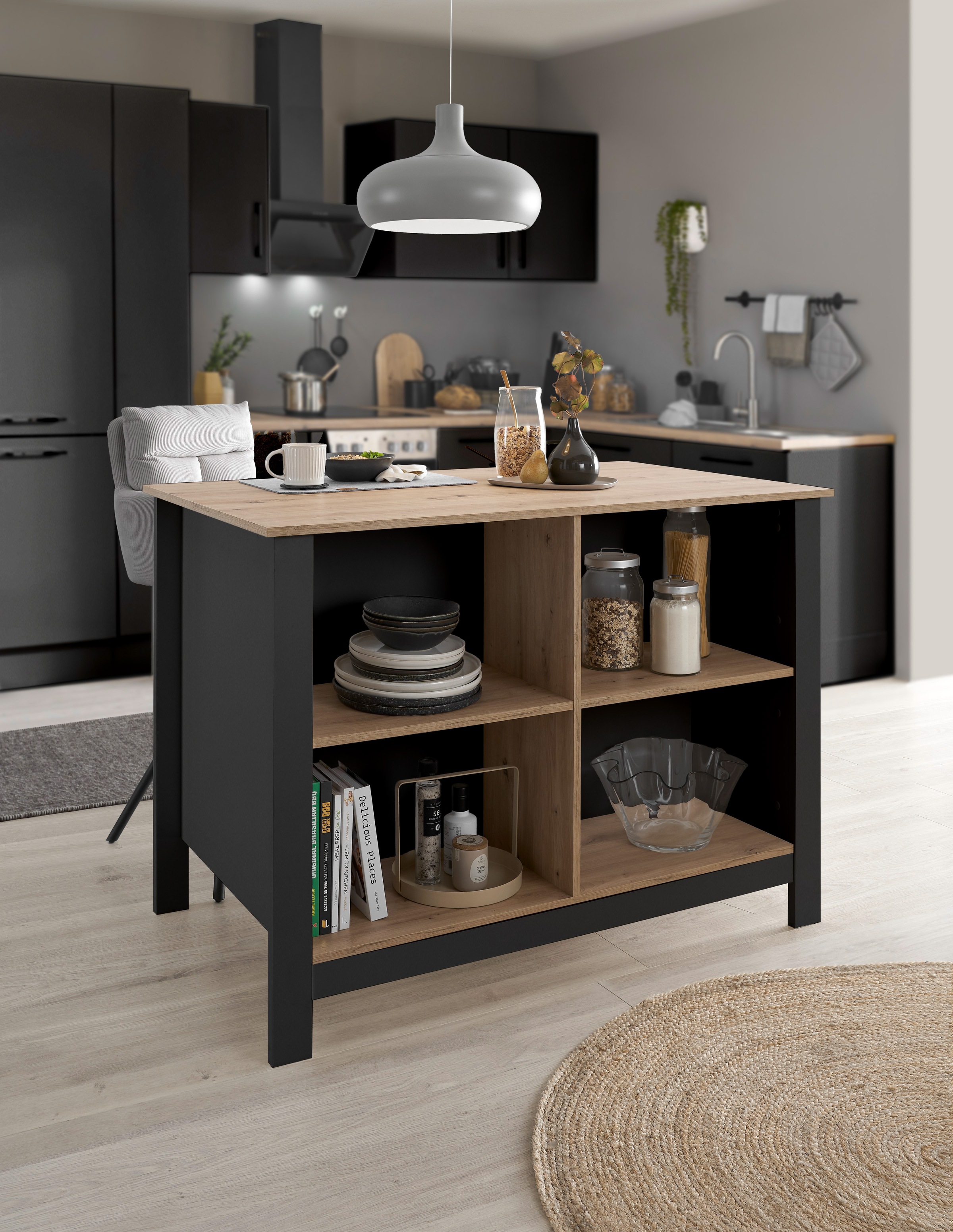 BASIC by Balculina Kücheninsel »Sugar Kücheninsel, Kücheninsel BxHxT 124x90 günstig online kaufen