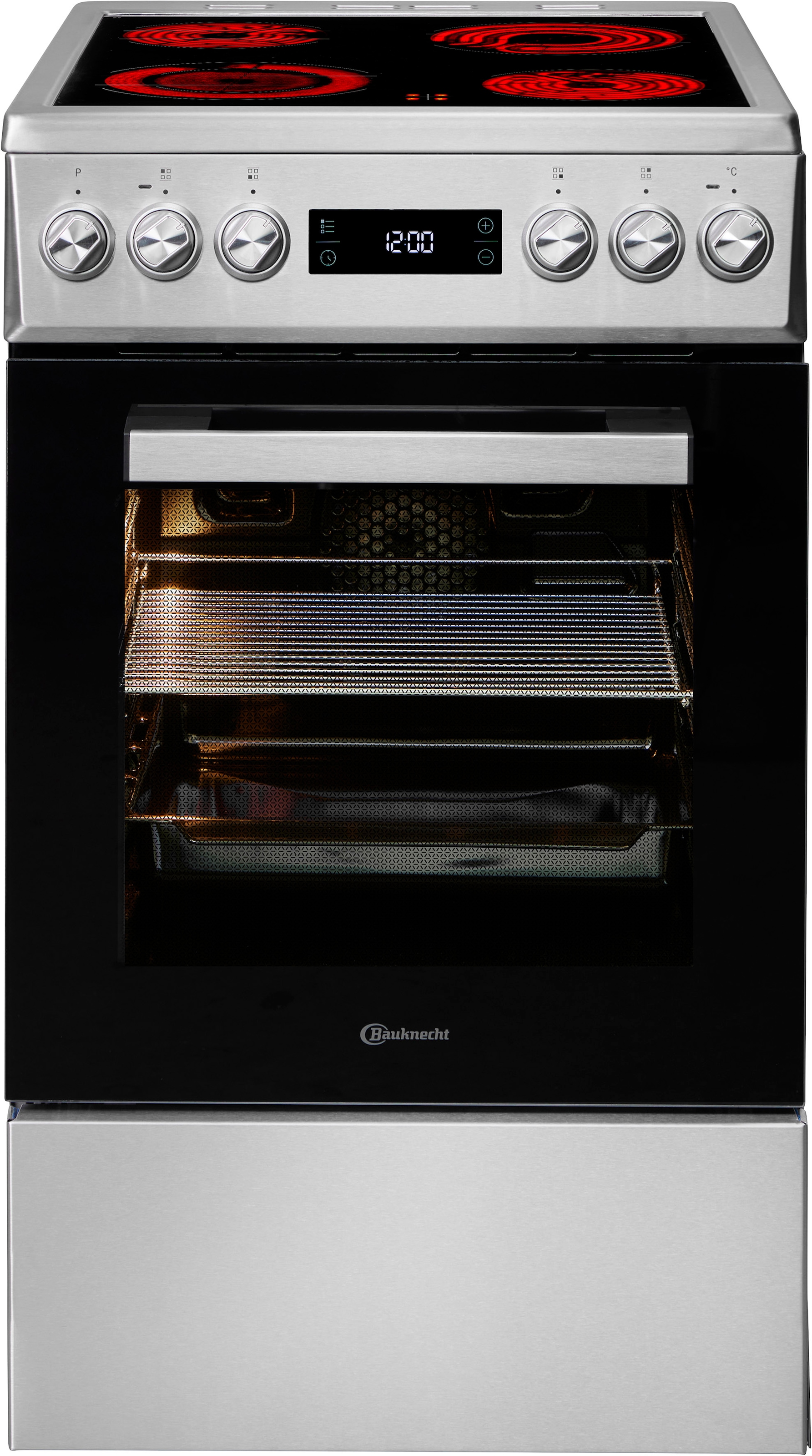 BAUKNECHT Elektro-Standherd »B5V8LMX«, Hydrolyse, Hydrolyse-Reinigungsfunktion
