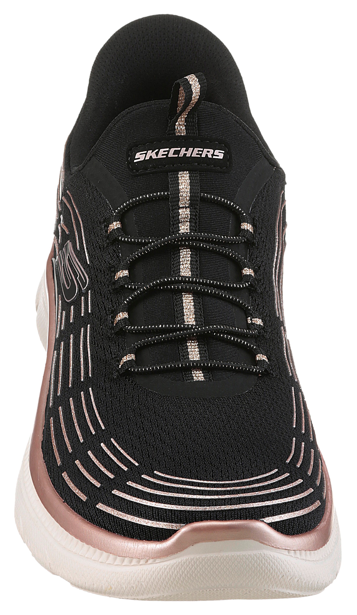 Skechers Slip-On Sneaker »SUMMITS PLUS-SOFT LUSTER«, Freizeitschuh, Schlupfschuh in veganer Verarbeitung