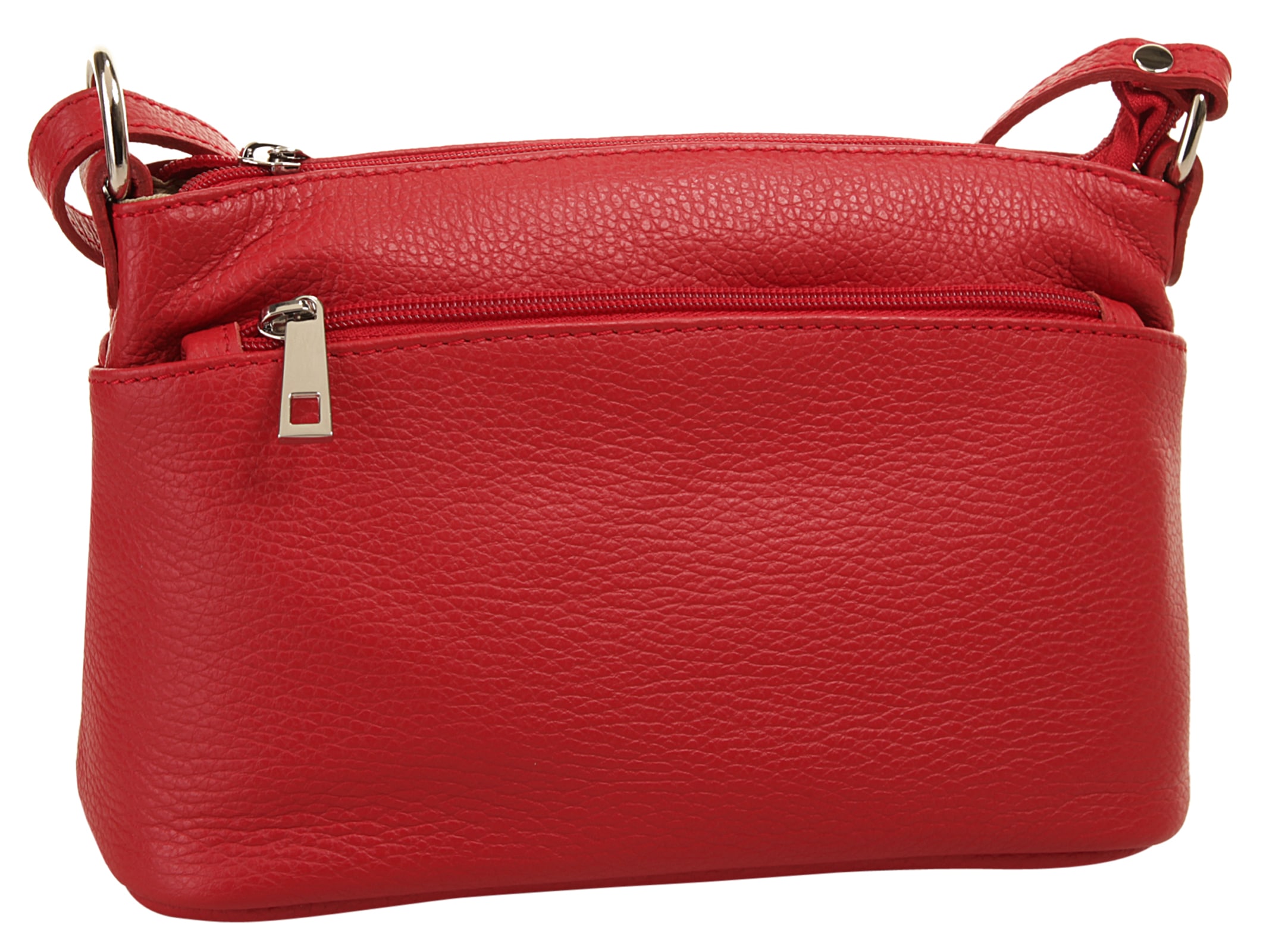 Cluty Umhängetasche echt Leder, Made in Italy