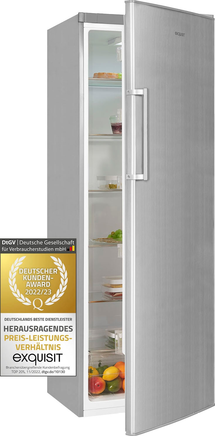 exquisit Kühlschrank »KS350-V-H-040E«, KS350-V-H-040E weiss, 173 cm hoch, 60  cm breit jetzt im %Sale