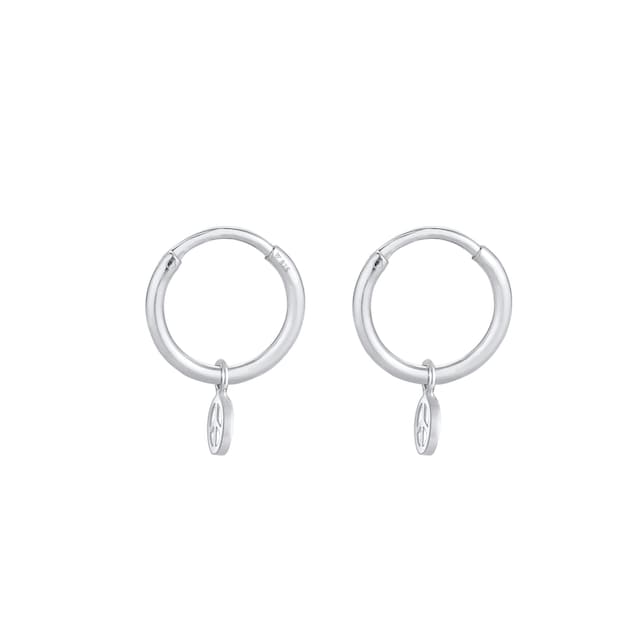 Elli Paar Creolen »Creolen Peace Boho Symbol 925 Silber« online kaufen