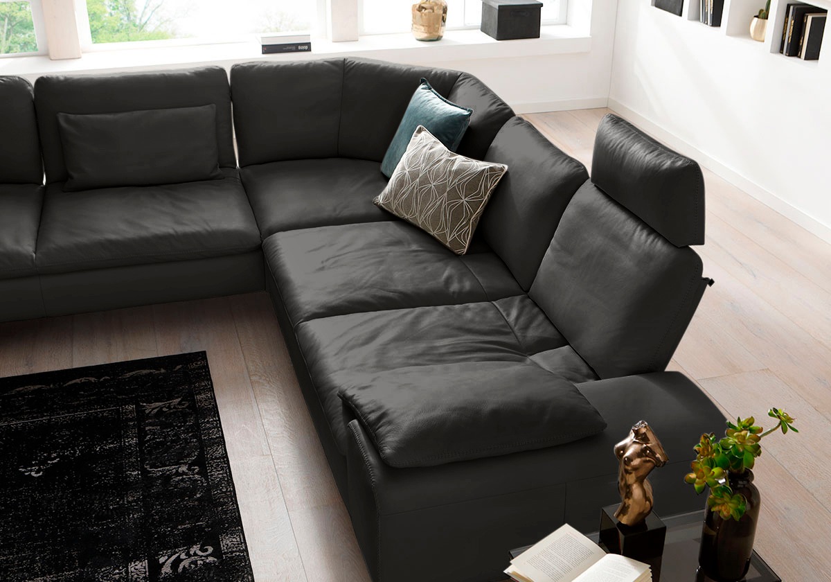 W.SCHILLIG Ecksofa »valentinoo, Designsofa, elegant und bequem, L-Form«, (S günstig online kaufen
