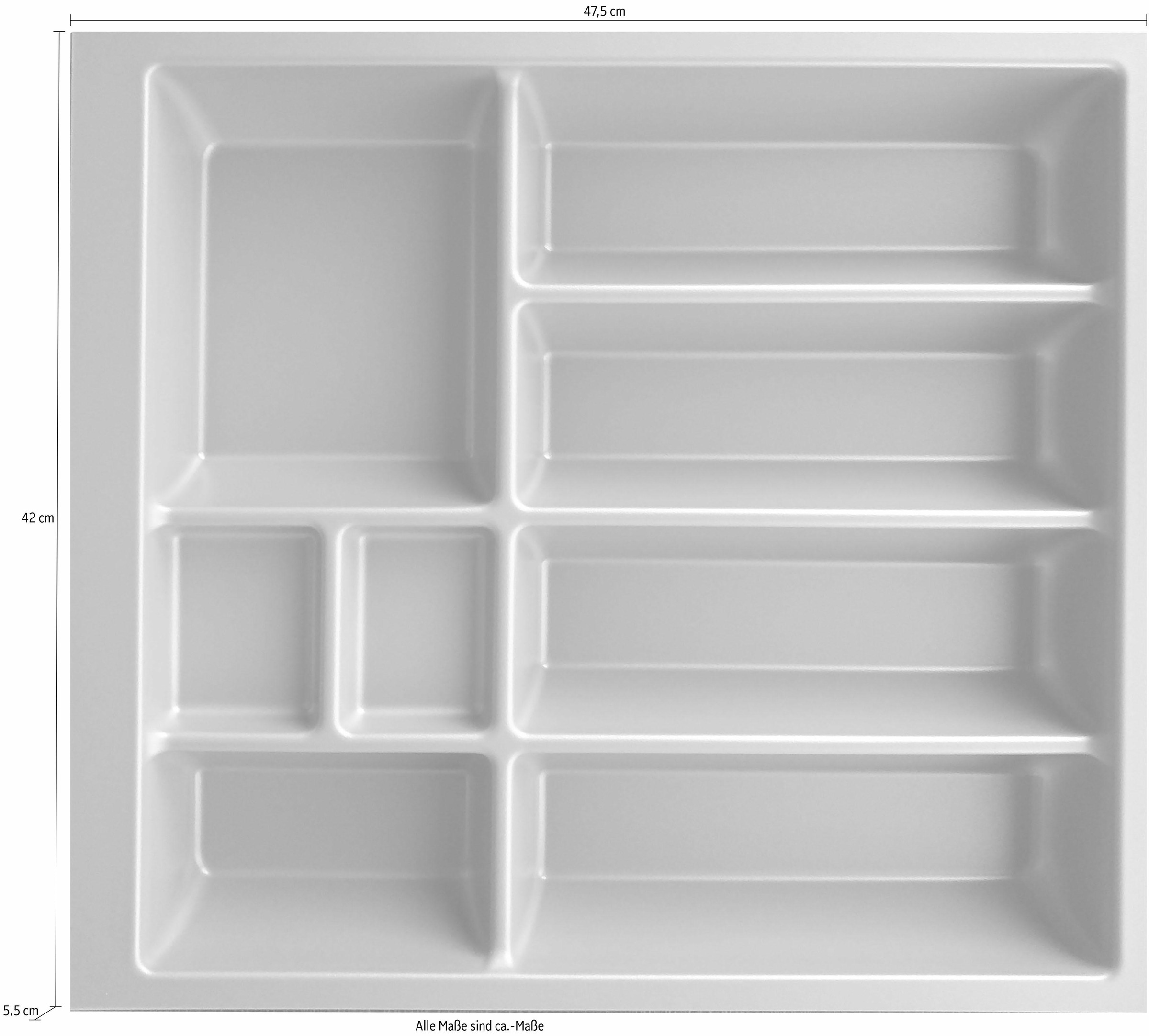 KOCHSTATION Besteckeinsatz »Cara«, 50 cm, für Schubkästen der Serien Tokio, günstig online kaufen
