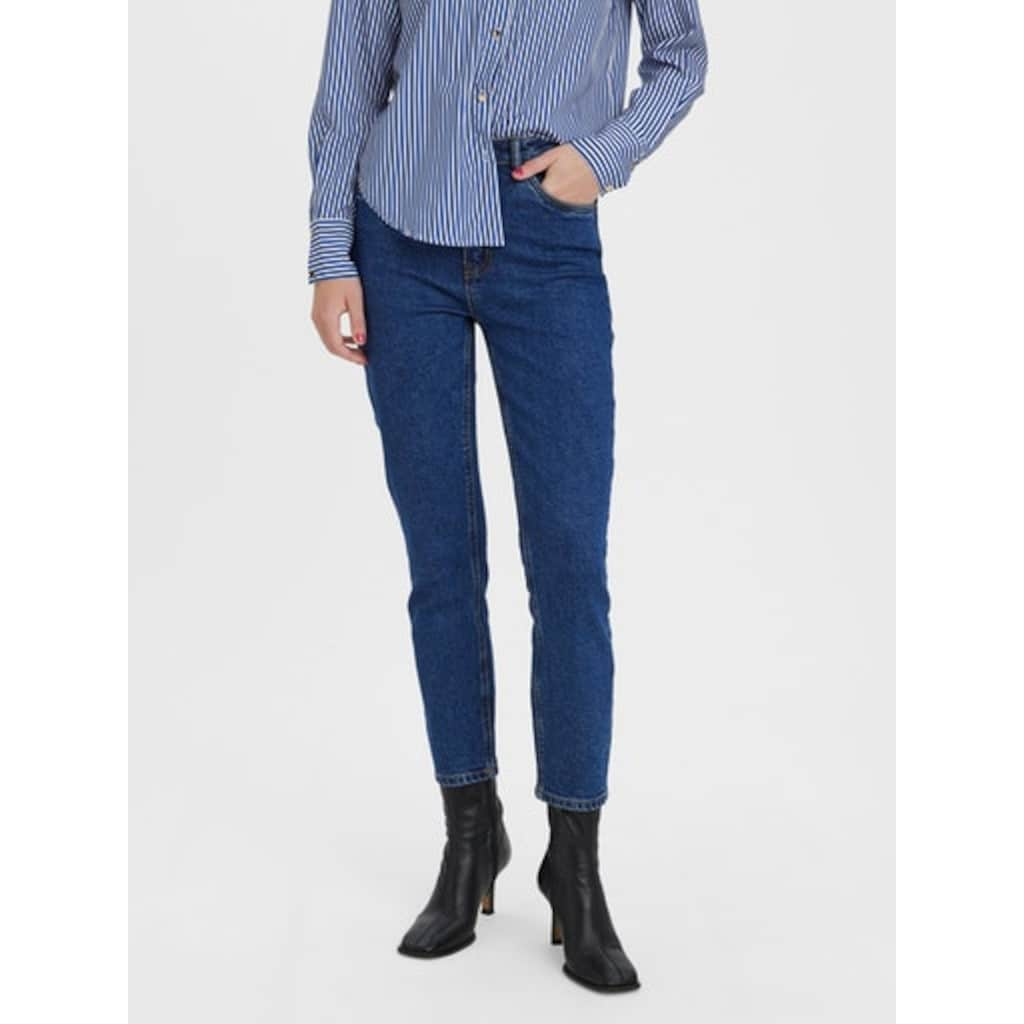 Vero Moda Straight-Jeans »VMBRENDA HR STRAIGHT ANK GU3135 GA NOOS«