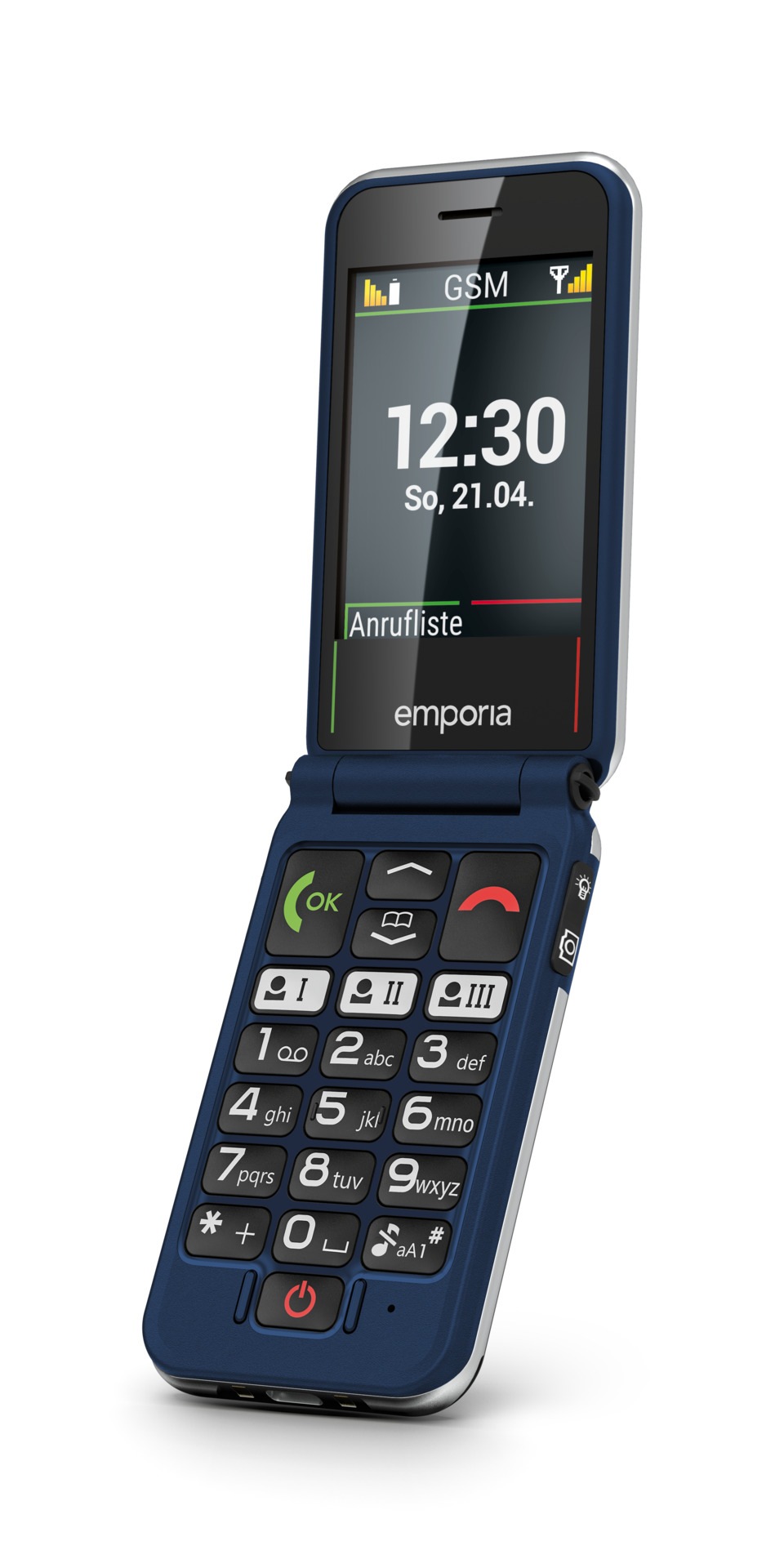 8. Bild von Emporia Smartphone »JOY V228-2G«, Blau, 7,1 cm/2,8 Zoll