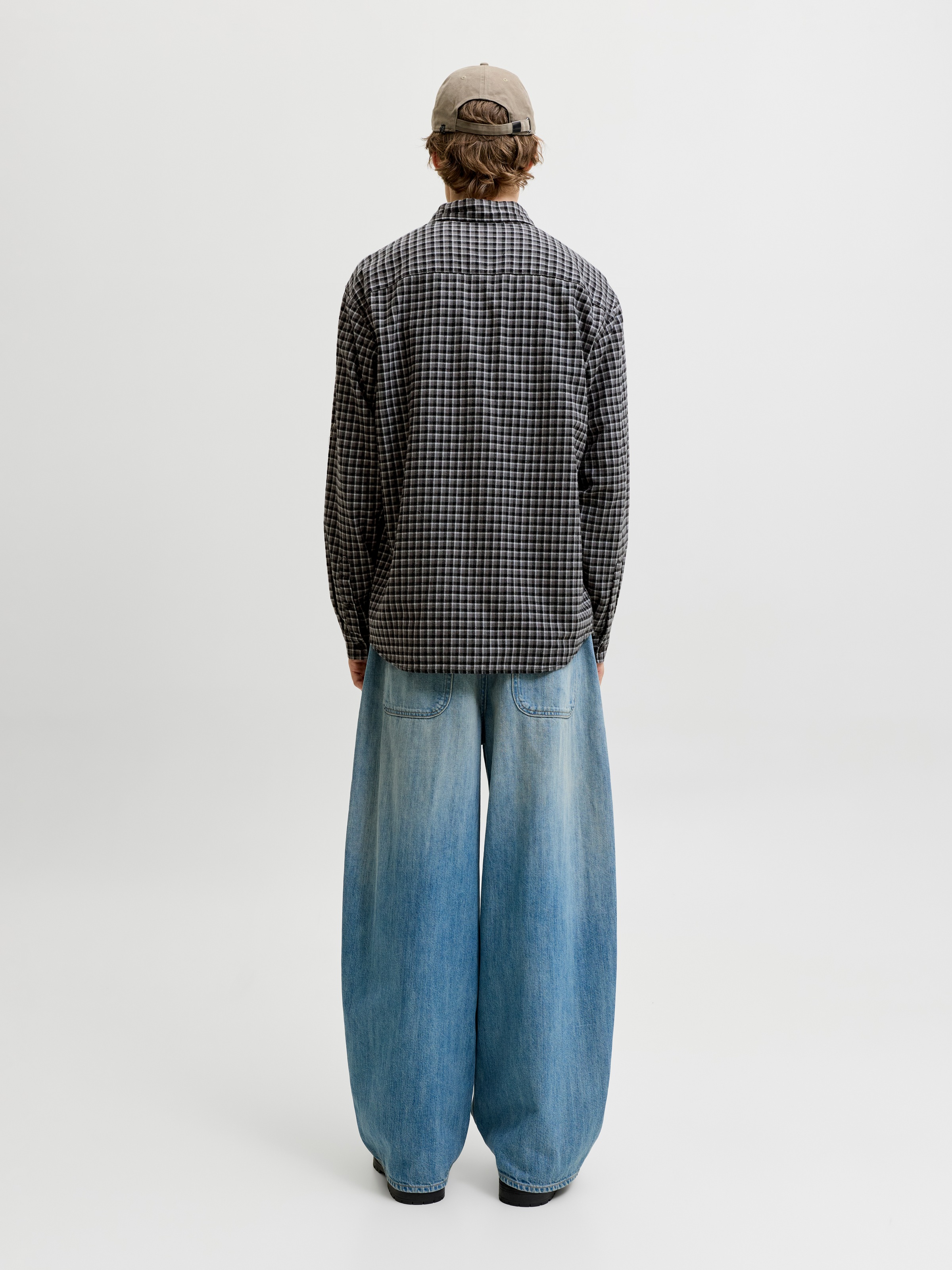 Jack & Jones Langarmhemd »JJCARTER CHECK SHIRT LS SN« Baumwolle, relaxed fit