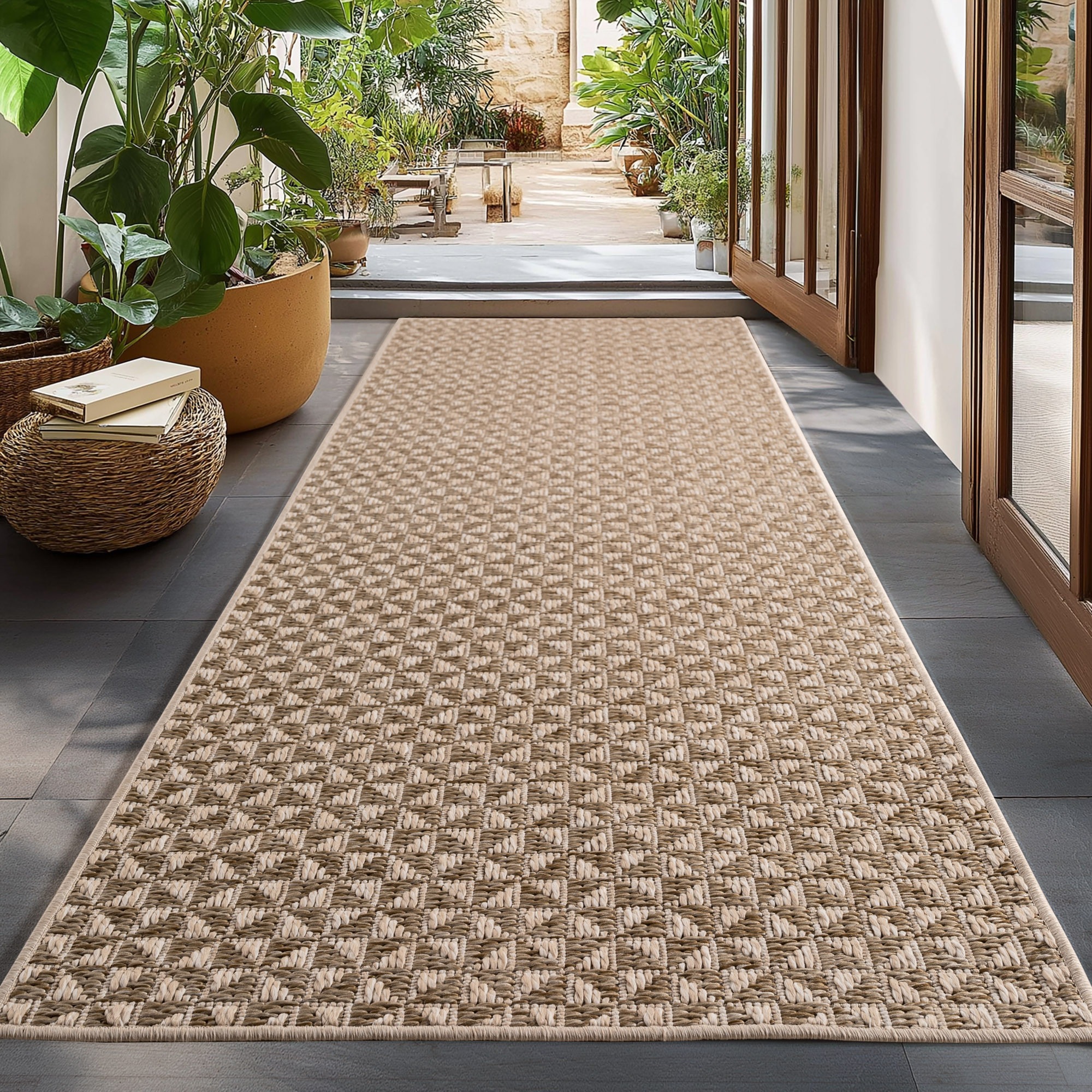 Ayyildiz Teppiche Outdoorteppich »IBIZA 1903«, rechteckig, 5 mm Höhe, In und Outdoor, Wohnzimmer, Küche, Flur oder Wintergarten