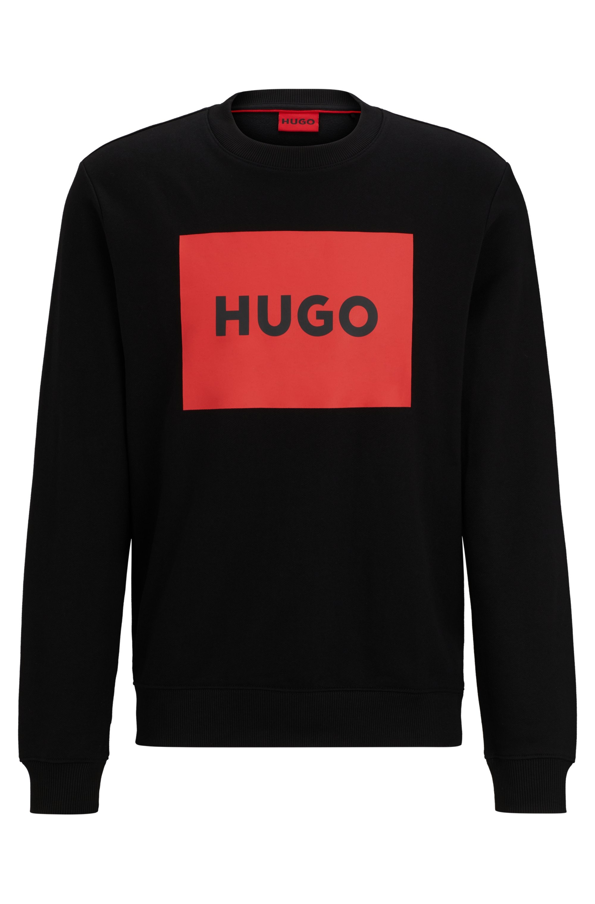HUGO Sweatshirt »Duragol«, Rundhalsausschnitt, Regular Fit, großer Logo-Druck
