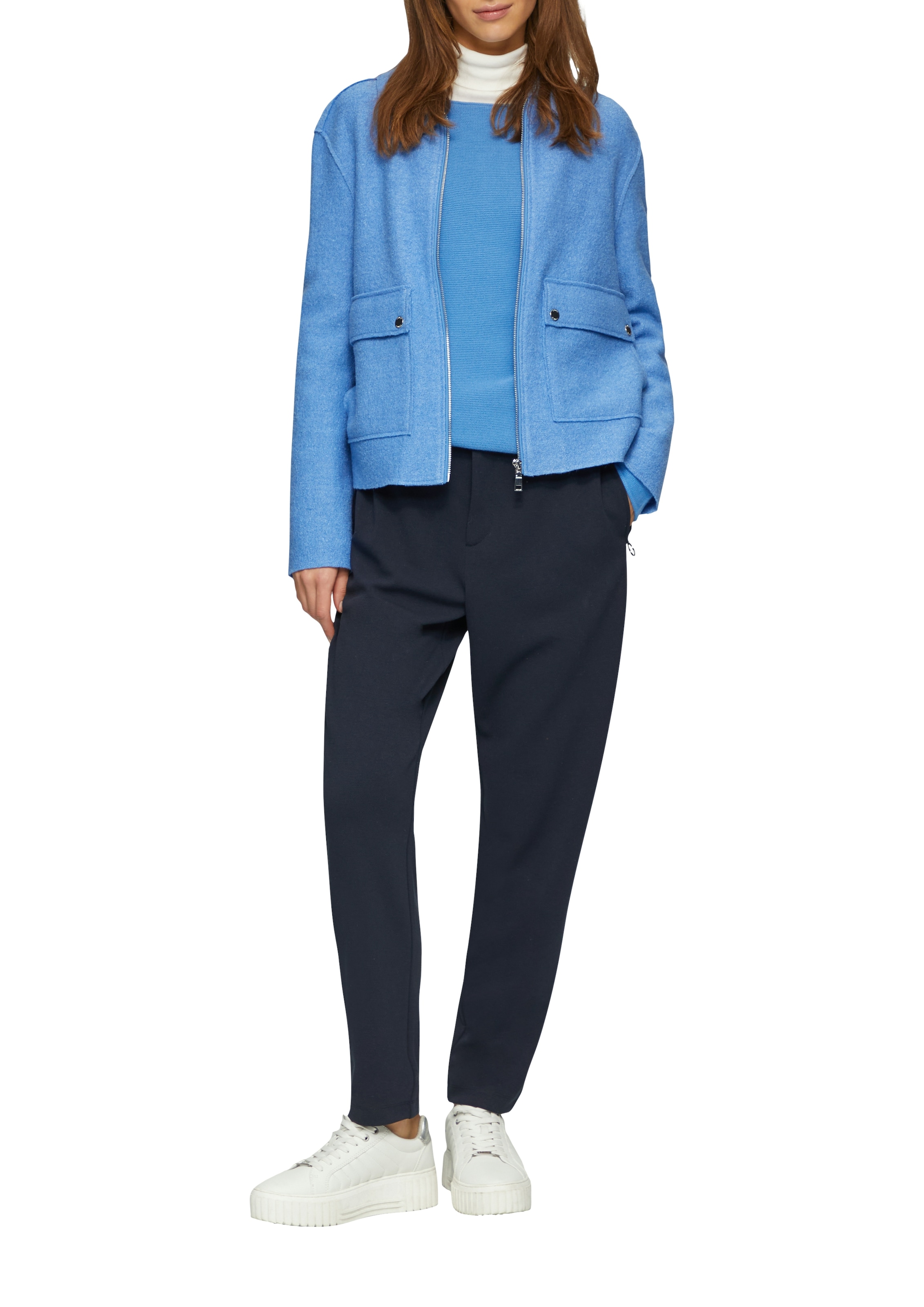 s.Oliver Strickpullover, mit U-Boot Ausschnitt