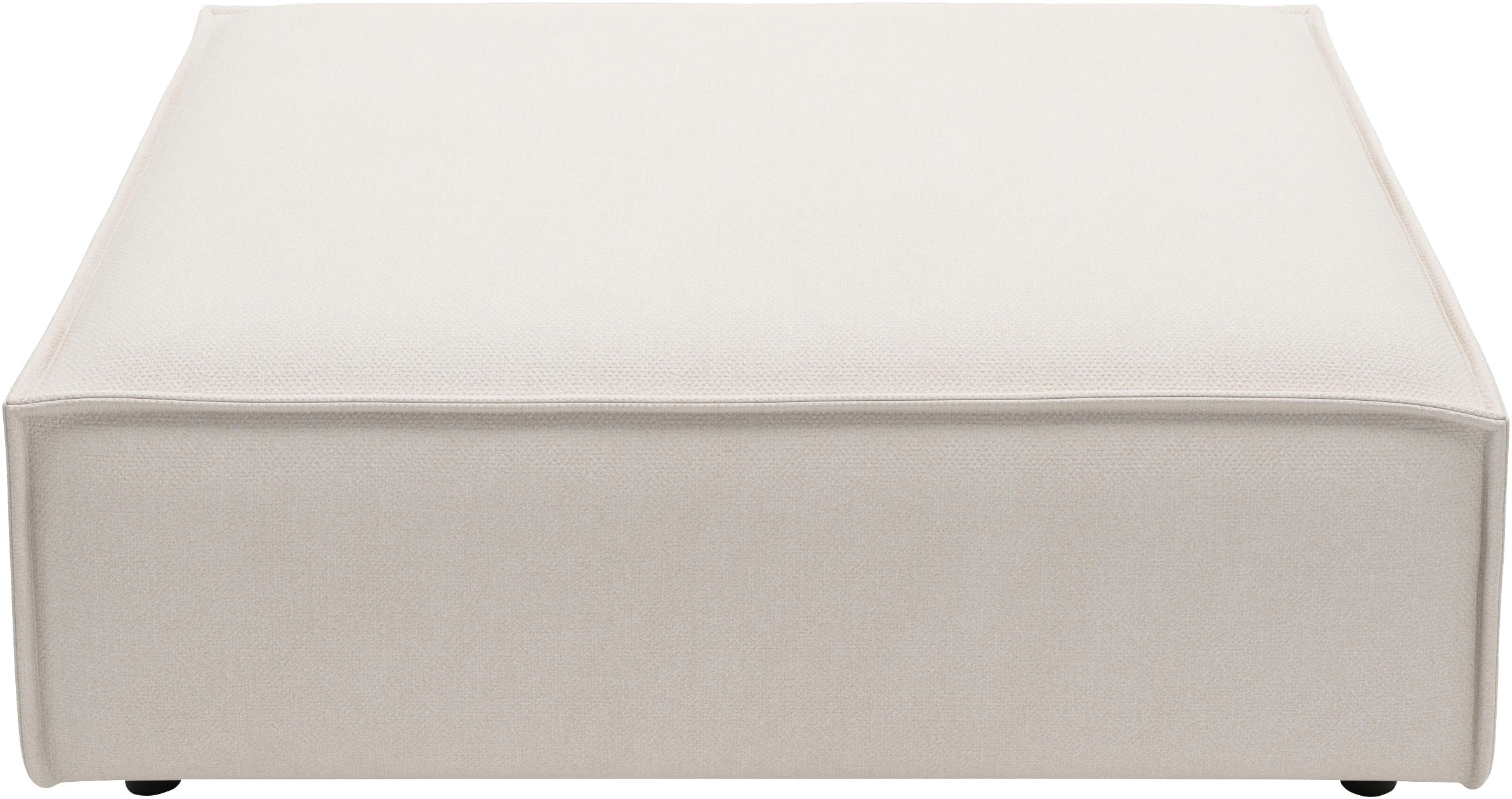Places of Style Polsterhocker »Watertown, XXL Hockerbank passend zum Sofa - ideal als Beistellmodul«, erweiterbare Hockerbank mit weicher Polsterung