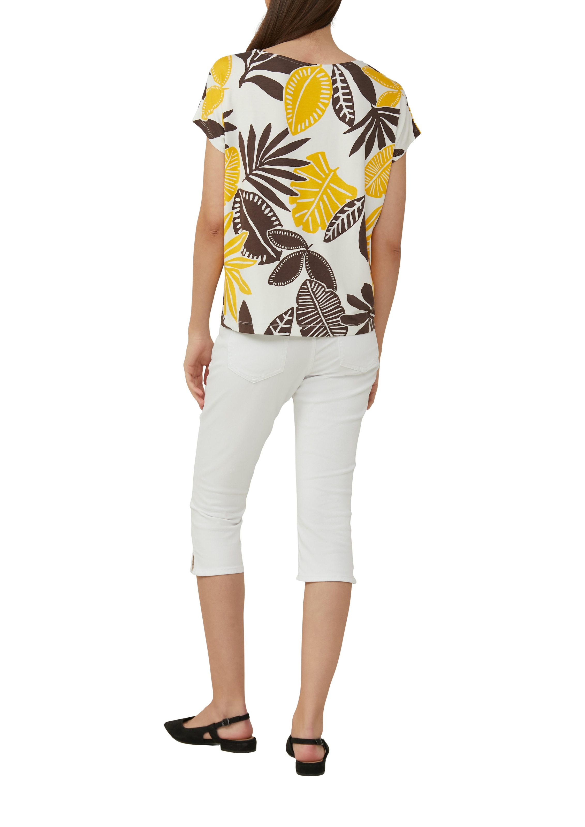 s.Oliver T-Shirt, mit All-Over Print