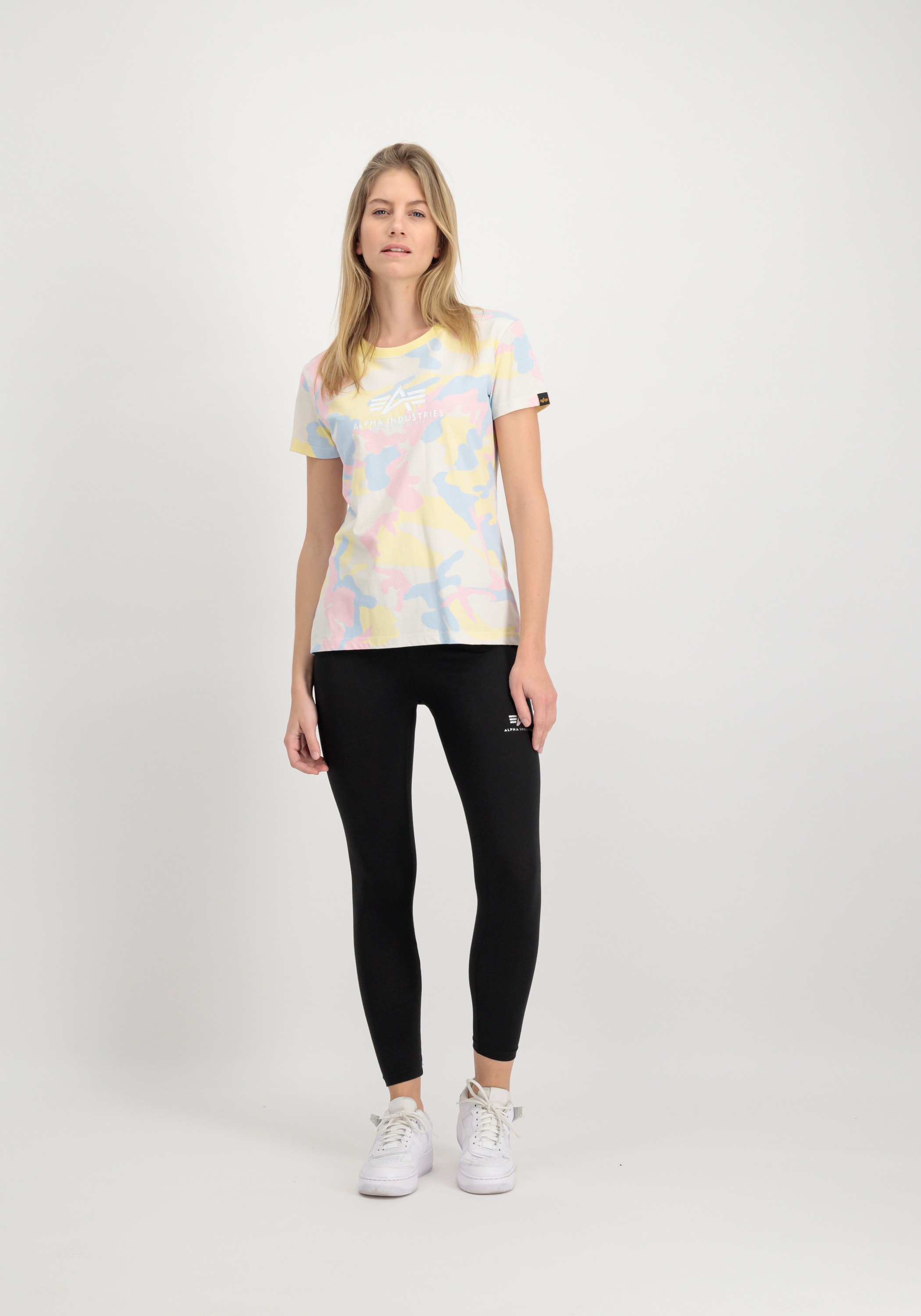 Alpha Industries T-Shirt »Alpha Industries Women - T-Shirts New Camo Basic T Wmn«