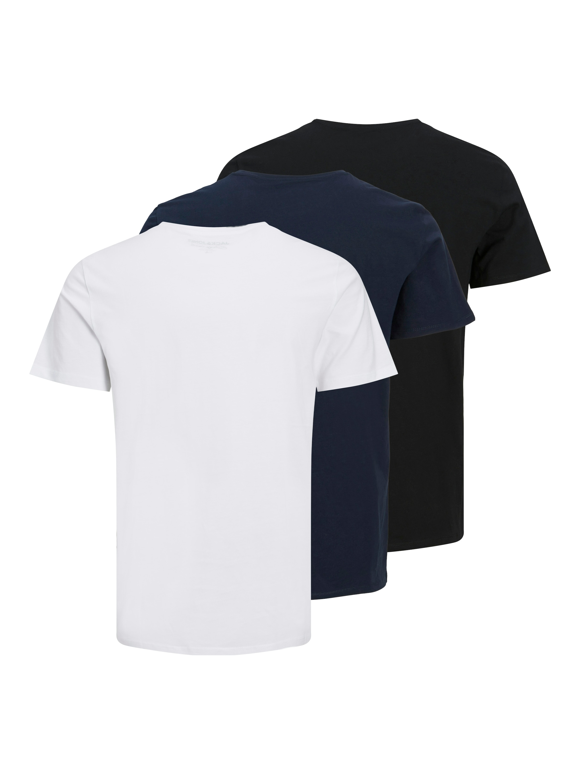 Jack & Jones Kurzarmshirt »JOR30HISTORY TEE SS CREW NECK 3PK MP«, (Packung, 3 tlg.)