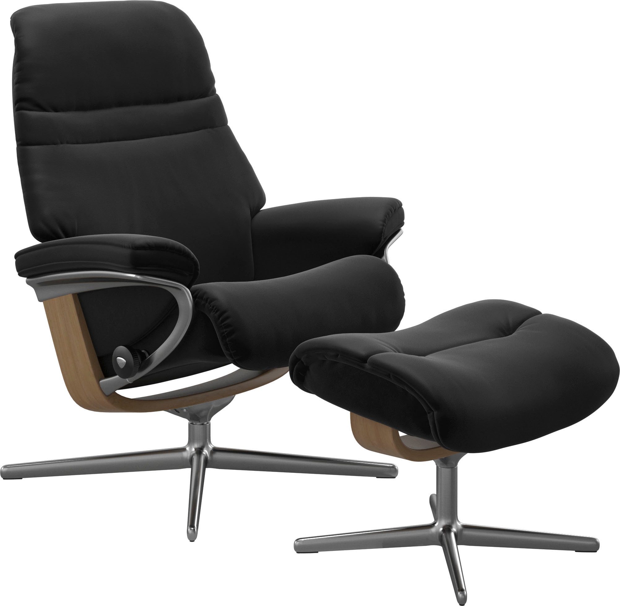 Stressless® Relaxsessel »Sunrise«, (Set, Relaxsessel mit Hocker), mit Hocke günstig online kaufen