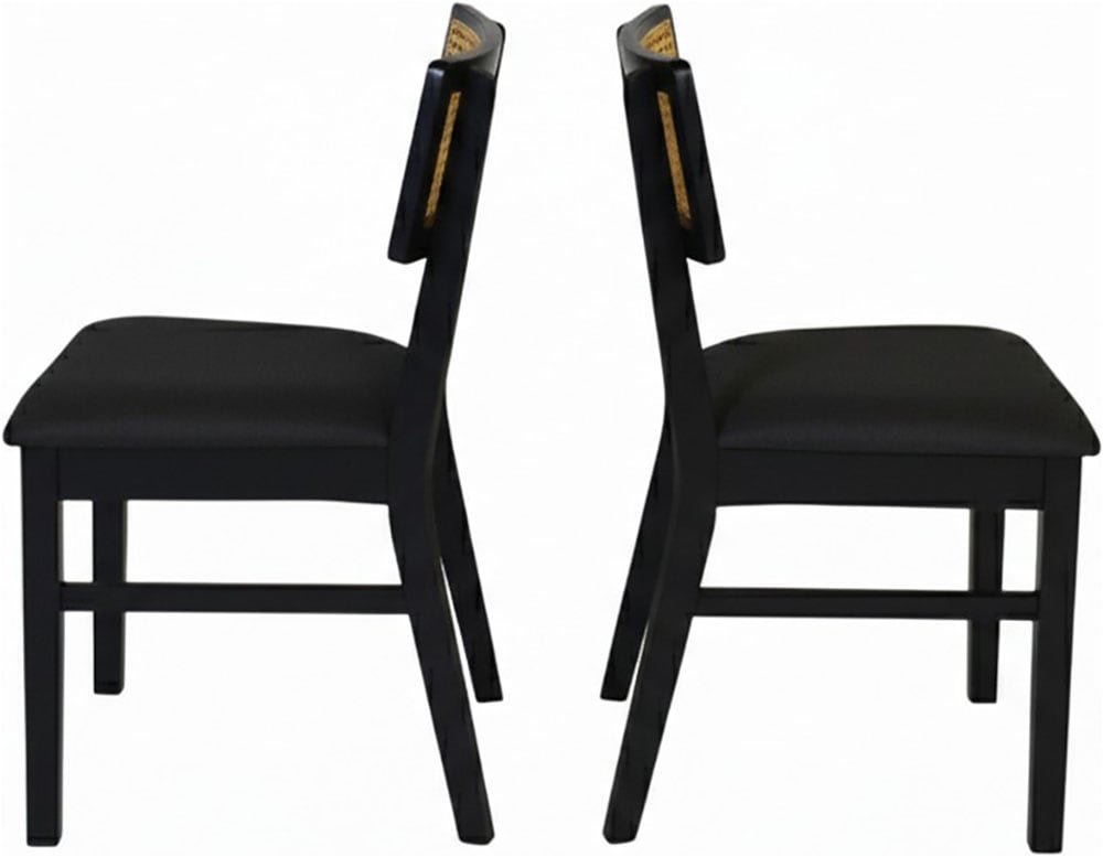 Jahnke Esszimmerstuhl »VIENNA SIT DUO« () Esszimmerstuhl (2er Set), Massivholz, gepolstert, bis 110 kg belastbar