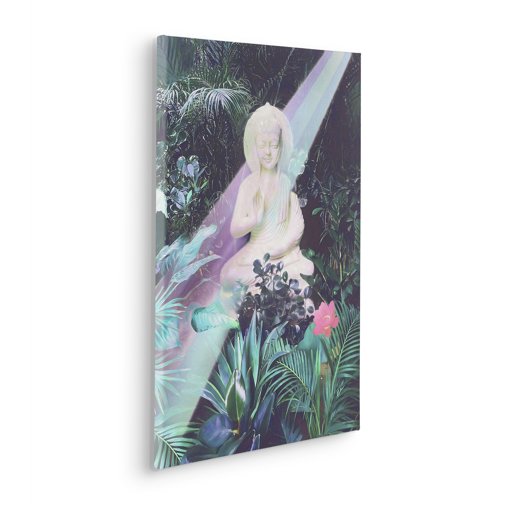 Komar Leinwandbild »Garden of Silence - Größe 40 x 60 cm«, Natur, (1 St.), Keilrahmenbild mi Echtholzrahmen