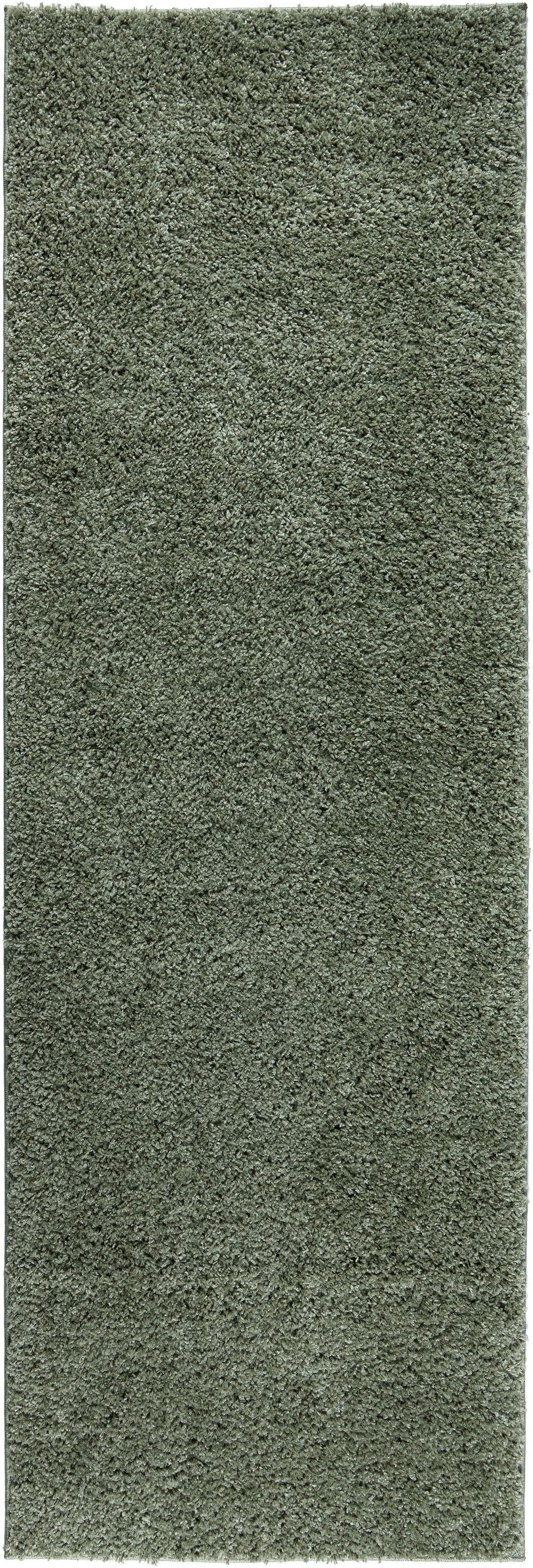 Bruno Banani Läufer »Shaggy Soft«, rechteckig, 30 mm Höhe, Läufer, Brücke, gewebt, Uni-Farben, besonders weich