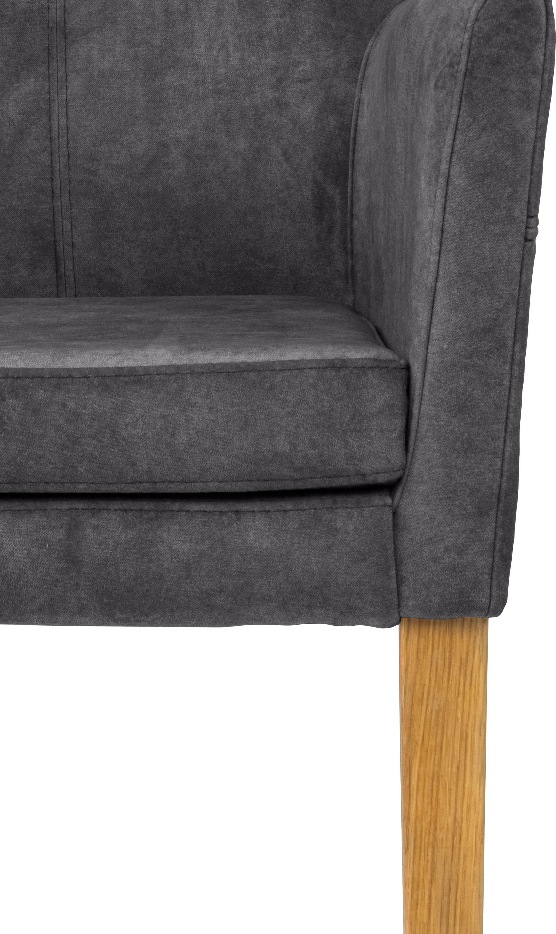 Home affaire Armlehnstuhl »Aspen«, Samtvelours