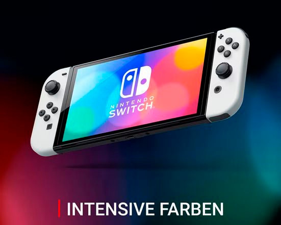 Nintendo Switch Konsolen-Set »OLED weiß + Mario Party Jamboree«