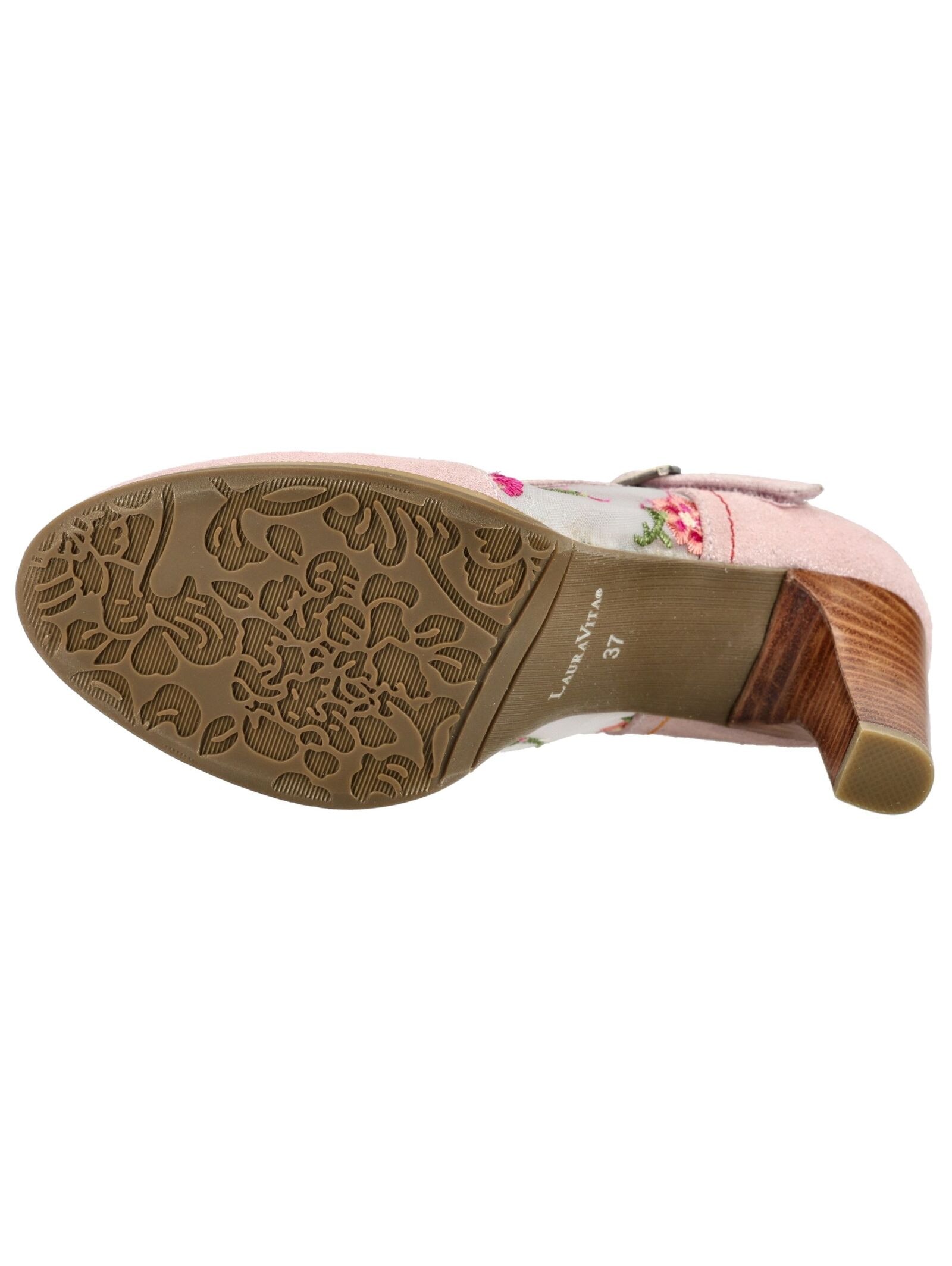 LAURA VITA High-Heel-Pumps »LAURA VITA Pumps Leder/Textil«