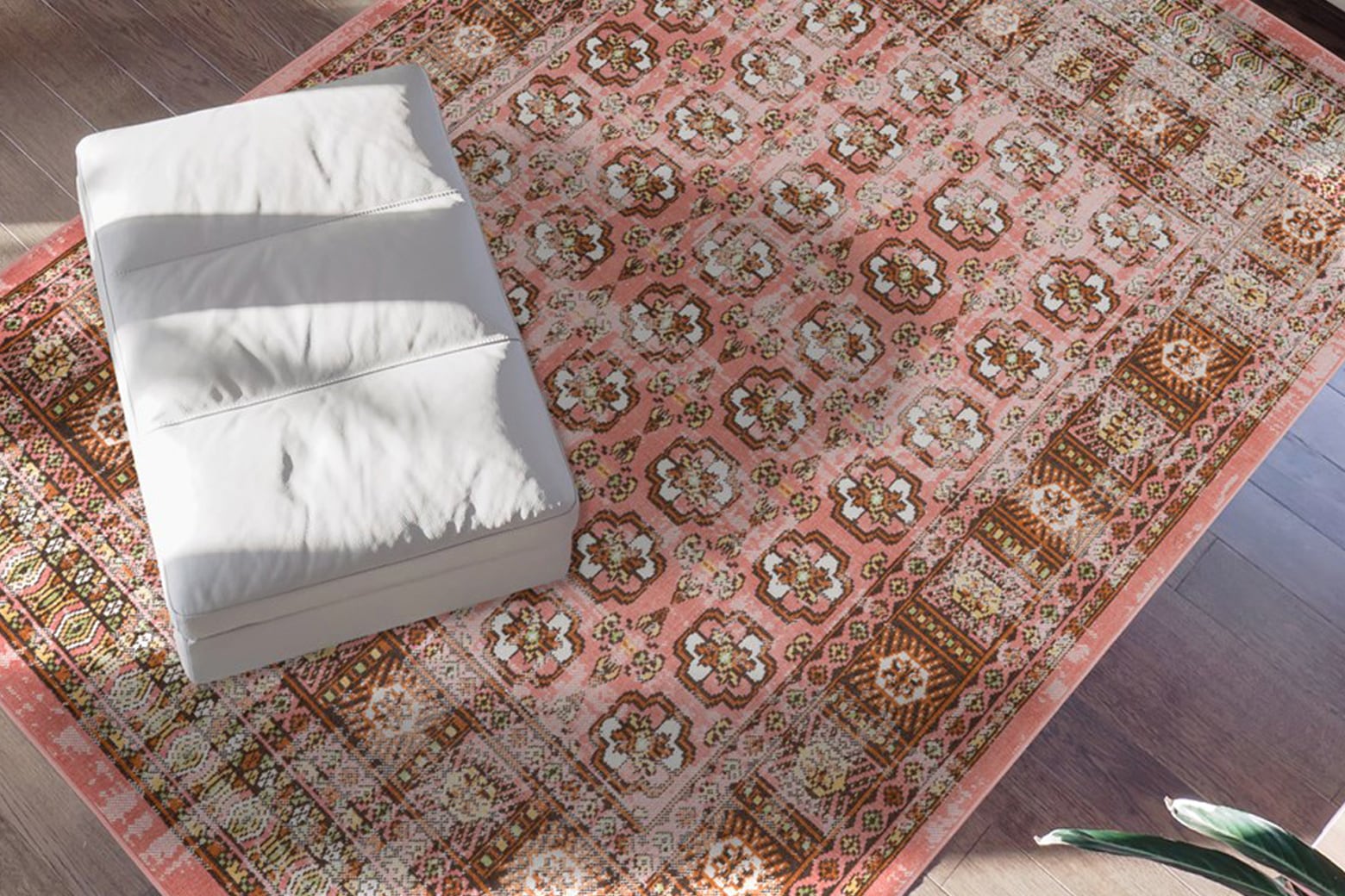 my home Teppich »Malva«, rechteckig, 6 mm Höhe, Wohnzimmer günstig online kaufen