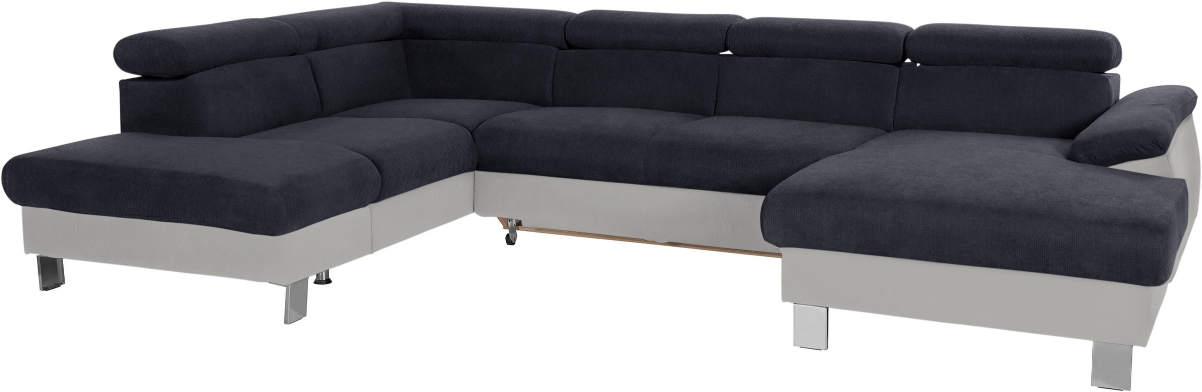 COTTA Wohnlandschaft »Komaris U-Form, B: 320 cm« mit Kopfteilverstellung, o günstig online kaufen