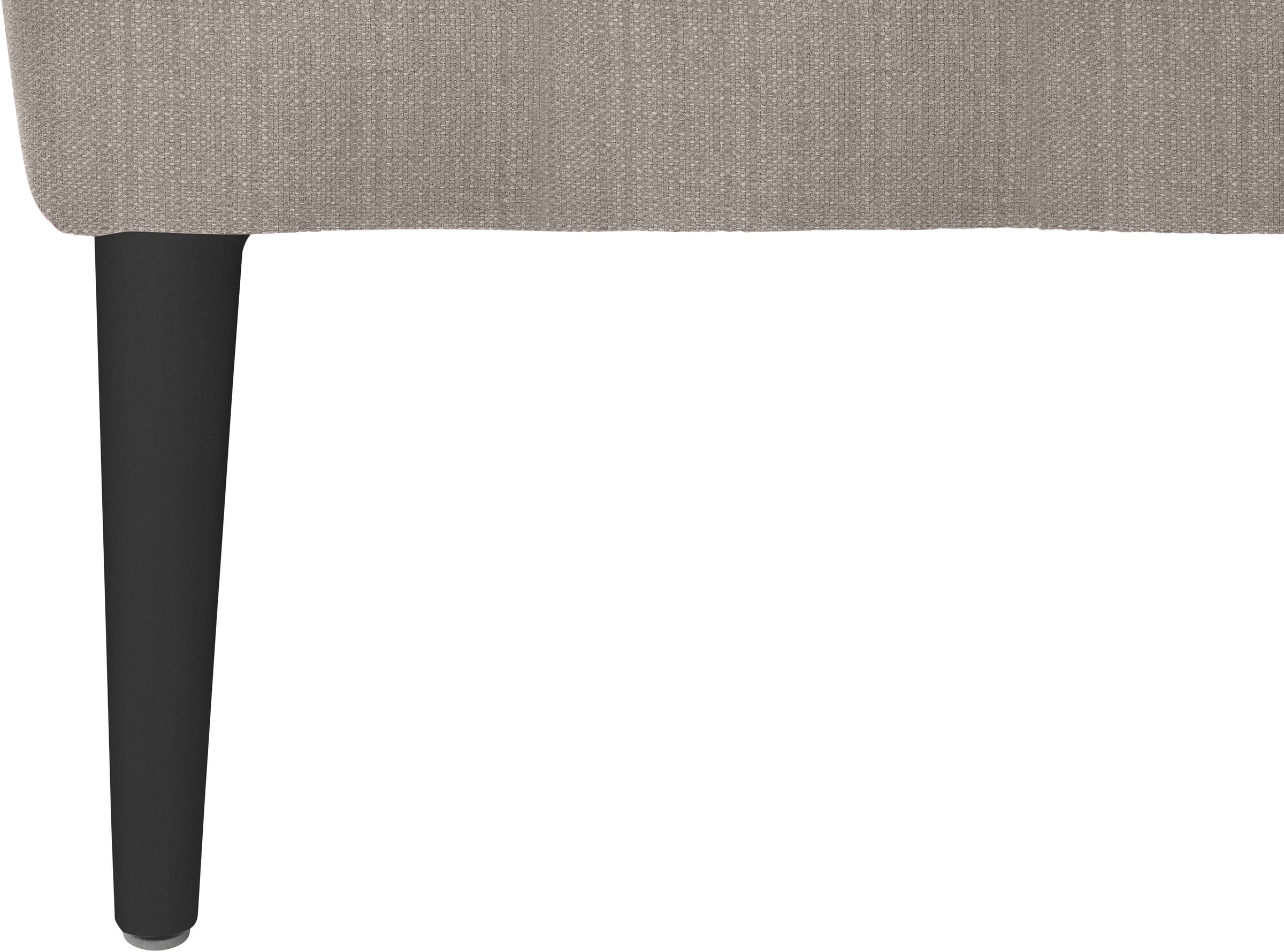 W.SCHILLIG Hocker »enjoy&MORE«, Füße schwarz pulverbeschichtet, Breite 106 cm